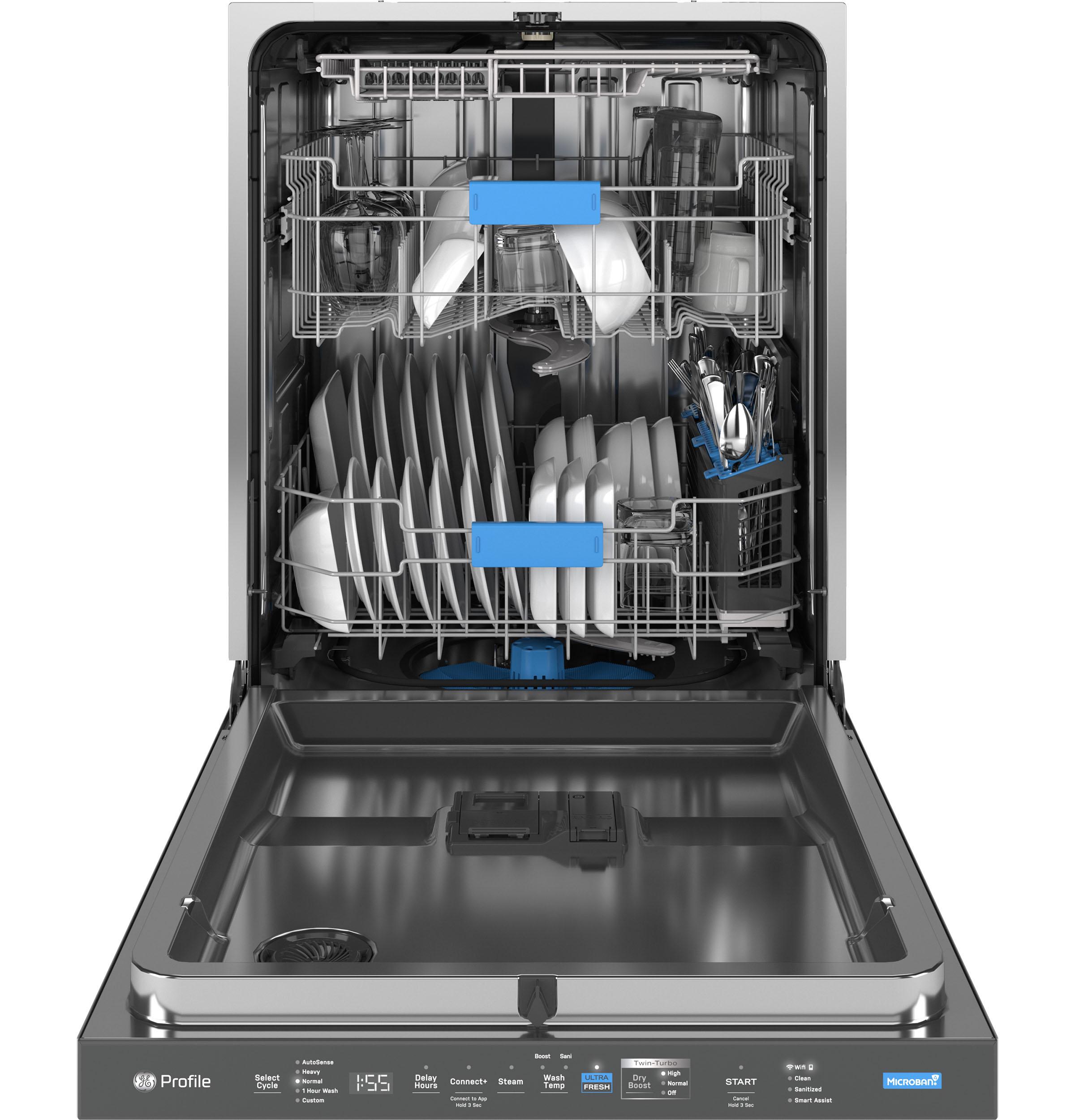 Ge Appliances PDT755SYVFS Ge Profile™ Energy Star Smart Ultrafresh System Dishwasher With Microban™ Antimicrobial Technology With Deep Clean Washing 3Rd Rack, 42 Dba