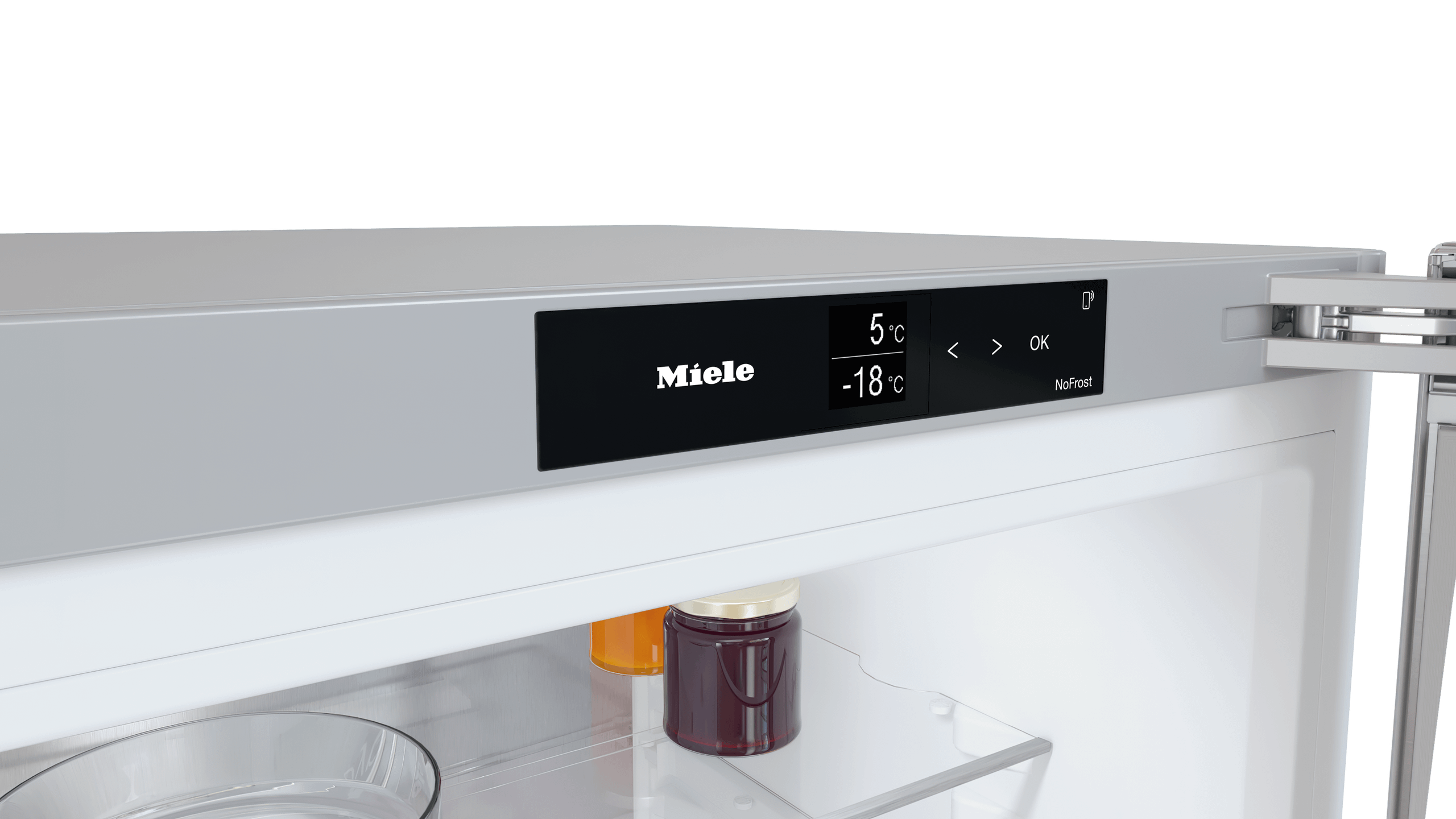 Miele KFN4776ED Kfn 4776 Ed - Freestanding Fridge-Freezer With Dailyfresh And Nofrost In 30'' Width For A Lot Of Storage Space.