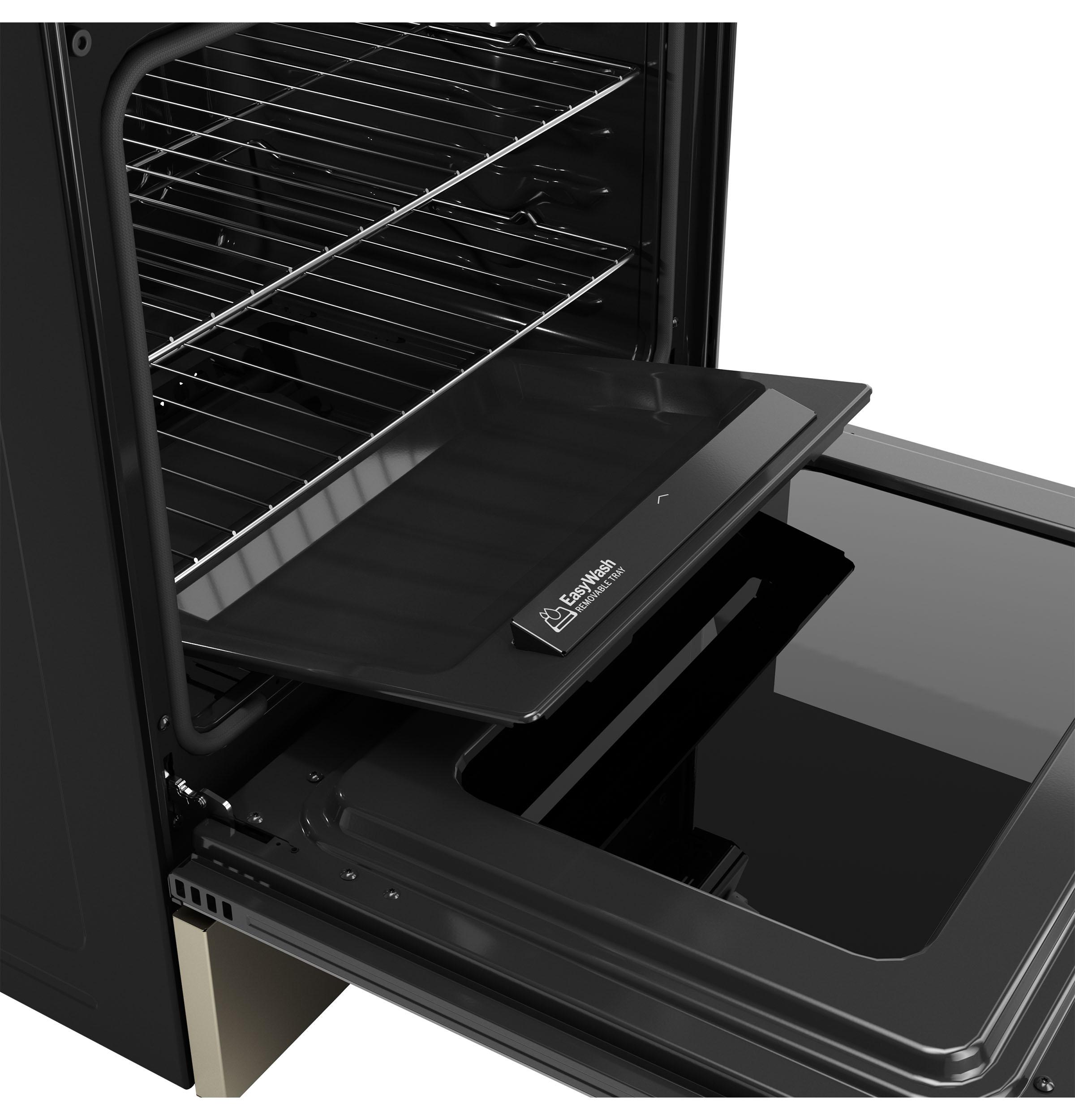 Ge Appliances GGS600AVES Ge® 30" Slide-In Front-Control Convection Gas Range With No Preheat Air Fry And Easywash™ Oven Tray
