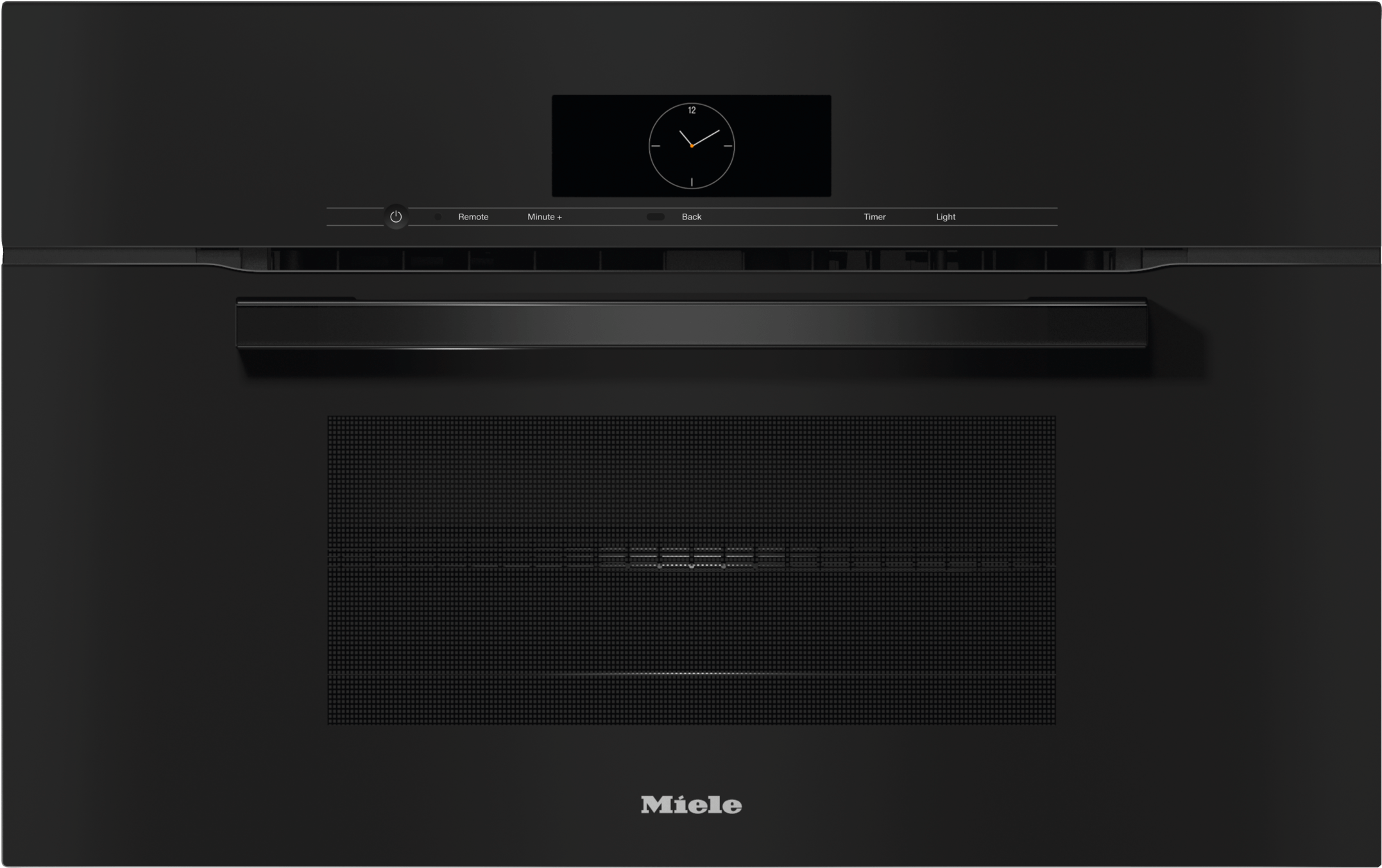 Miele H7870BMOB H 7870 Bm Obsidian Black - 30" Compact Speed Oven In A Perfectly Combinable Design With Automatic Programs And Roast Probe.