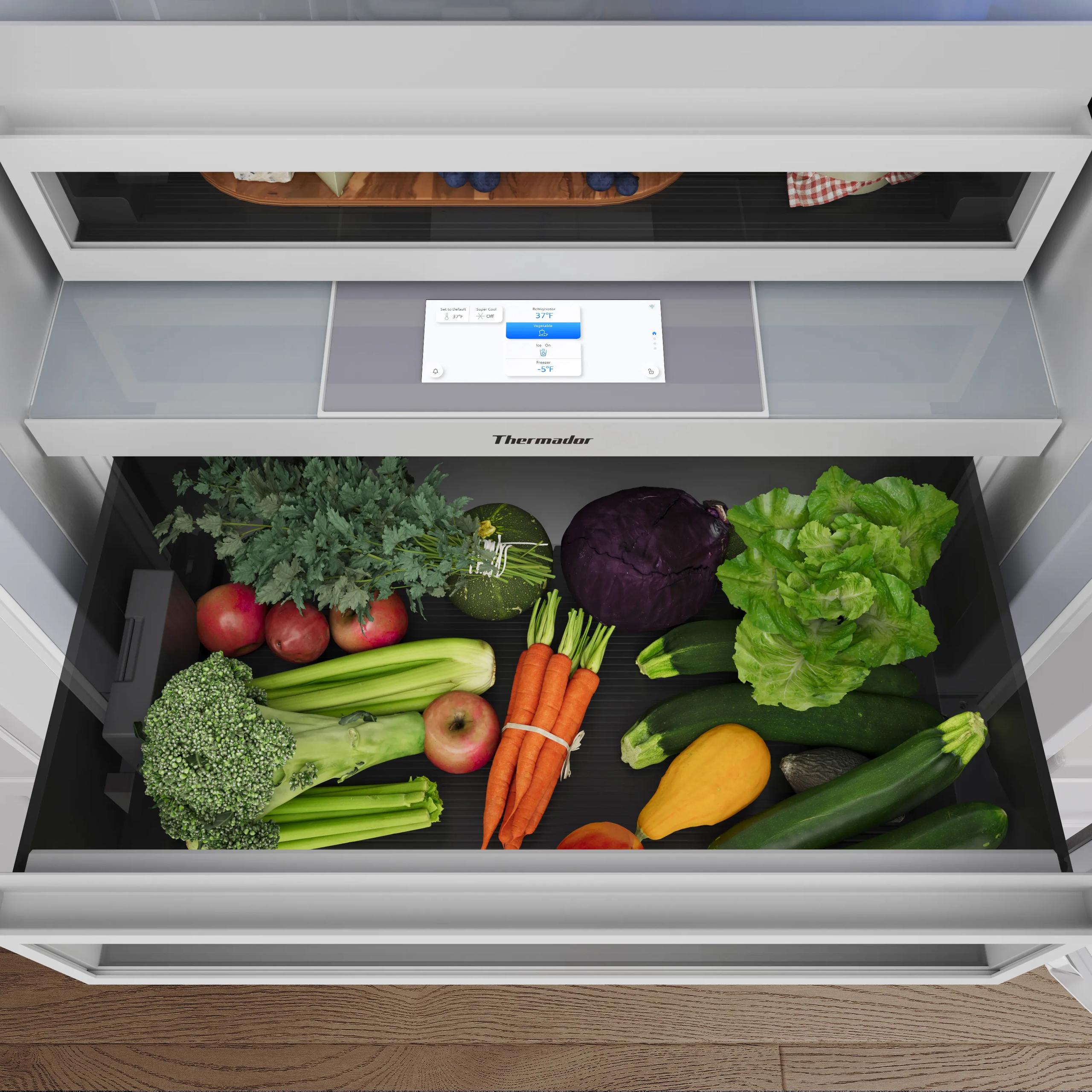 Thermador T30IB100SP Freedom® Built-In Bottom Freezer 30'' Panel Ready