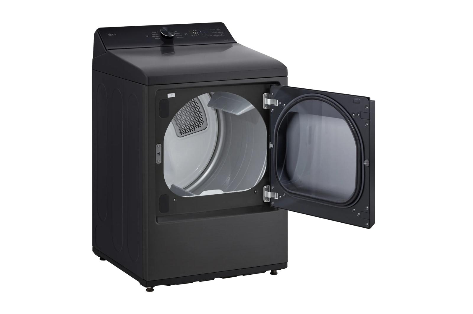 Lg DLE8200L 7.3 Cu. Ft. Ultra Large Capacity Rear Control Electric Dryer With Ai Sensing And Thinq® Smart Features