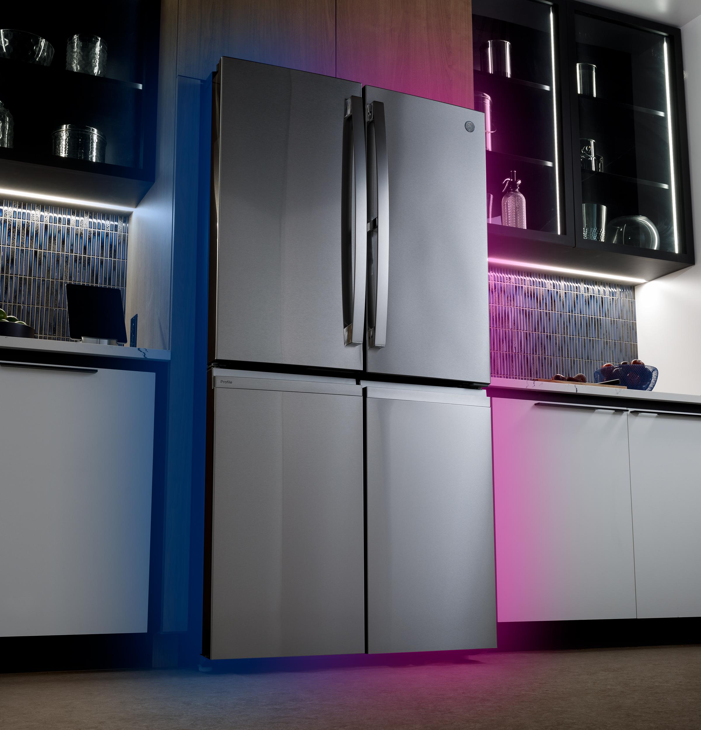 Ge Appliances PAE28BYTFS Ge Profile™ Energy Star® 28.3 Cu. Ft. Quad-Door Refrigerator With Dual-Dispense Autofill Pitcher