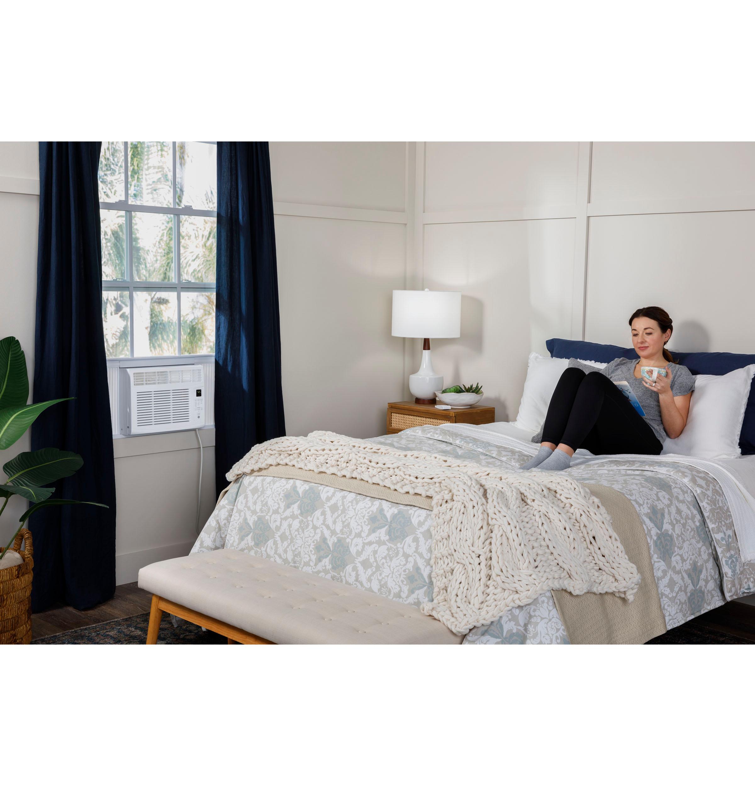 Ge Appliances AHNE05BC Ge® 5,000 Btu Electronic Window Air Conditioner For Small Rooms Up To 150 Sq Ft.