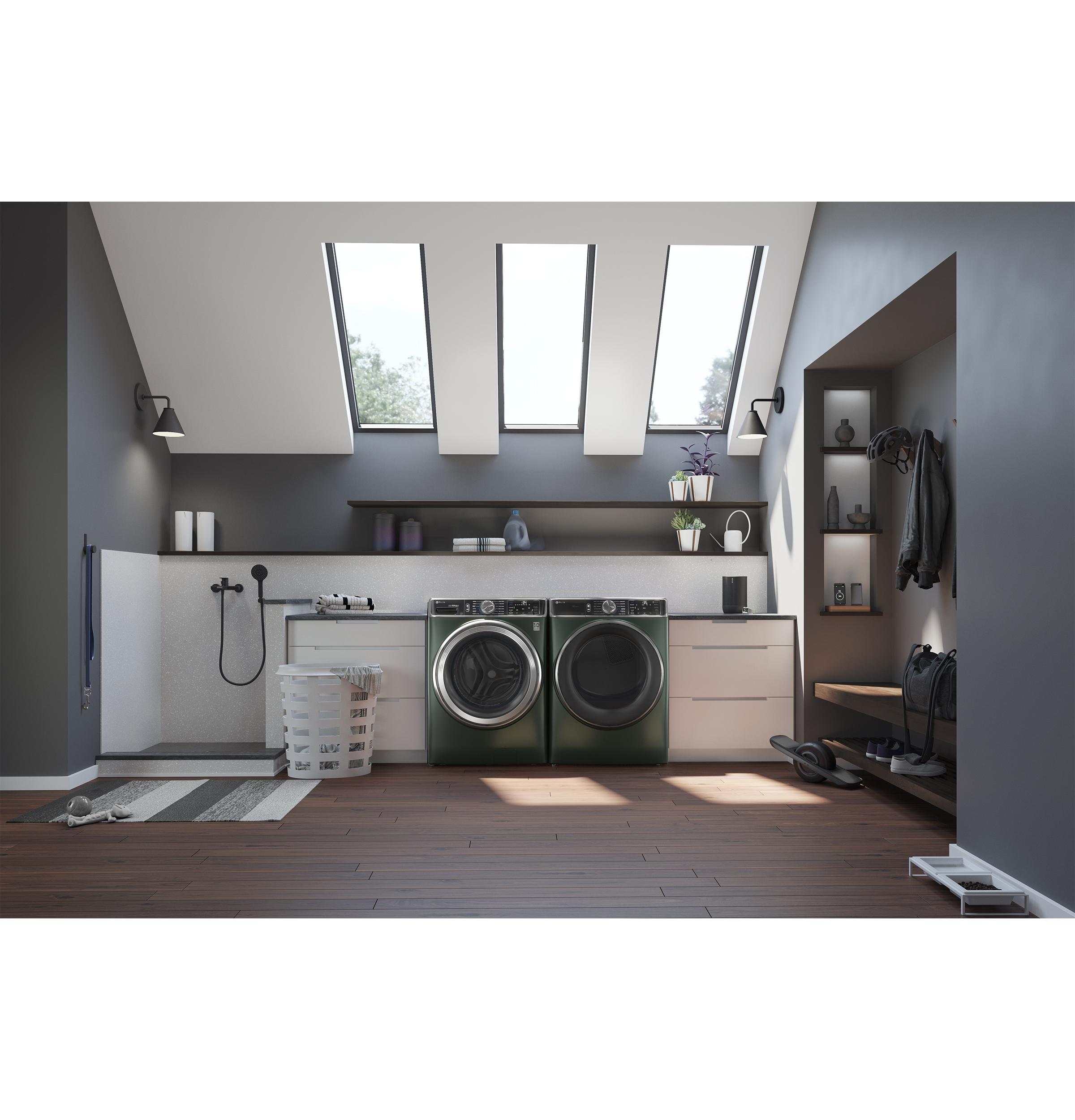 Ge Appliances PFD95GSPWGN Ge Profile™ Energy Star® 7.8 Cu. Ft. Capacity Smart Front Load Gas Dryer With Steam And Sanitize Cycle