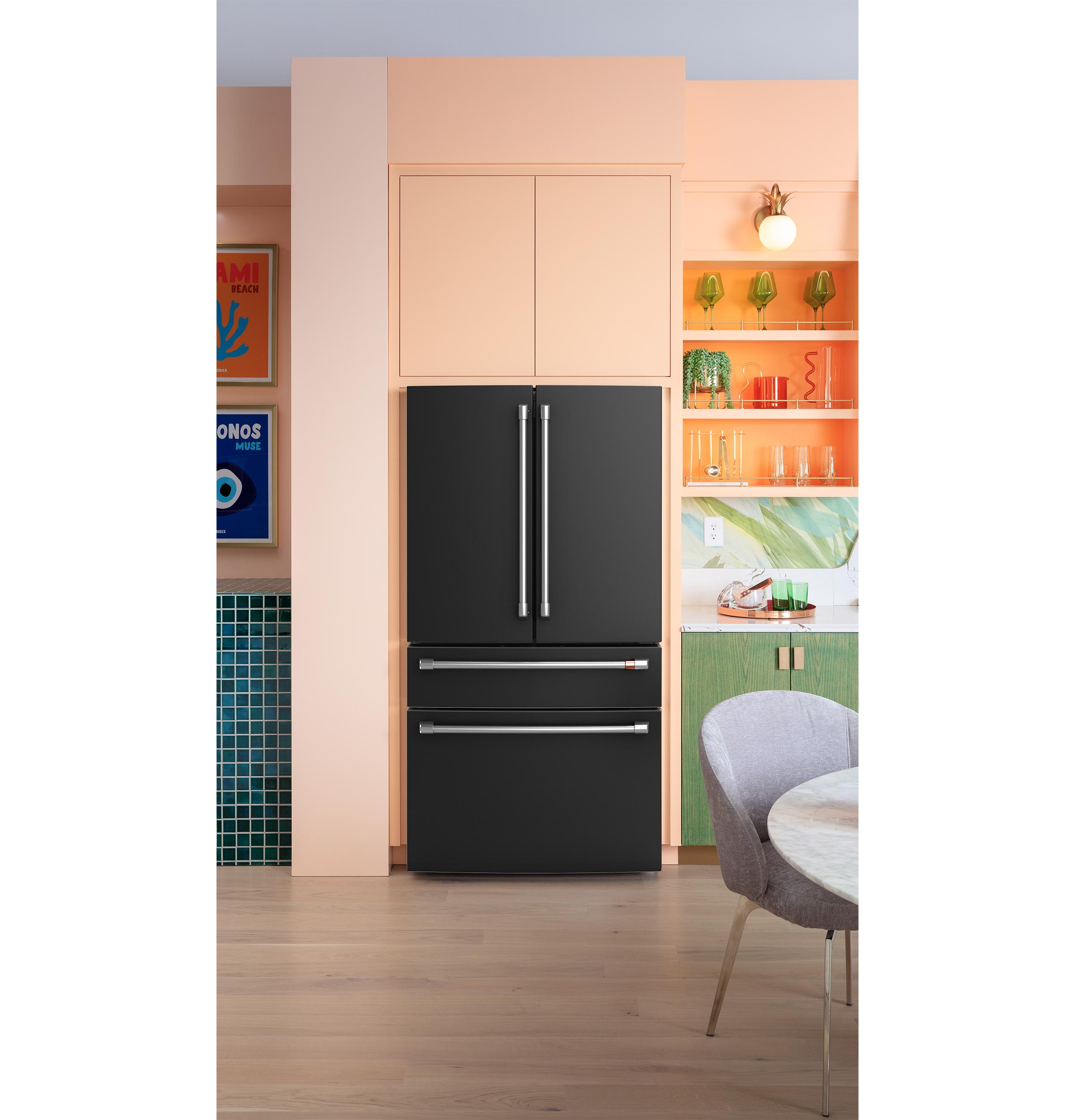 Cafe CJE23DP3WD1 Café™ Energy Star® 23.2 Cu. Ft. Smart Counter-Depth 4-Door French-Door Refrigerator With Dual-Dispense Autofill Pitcher