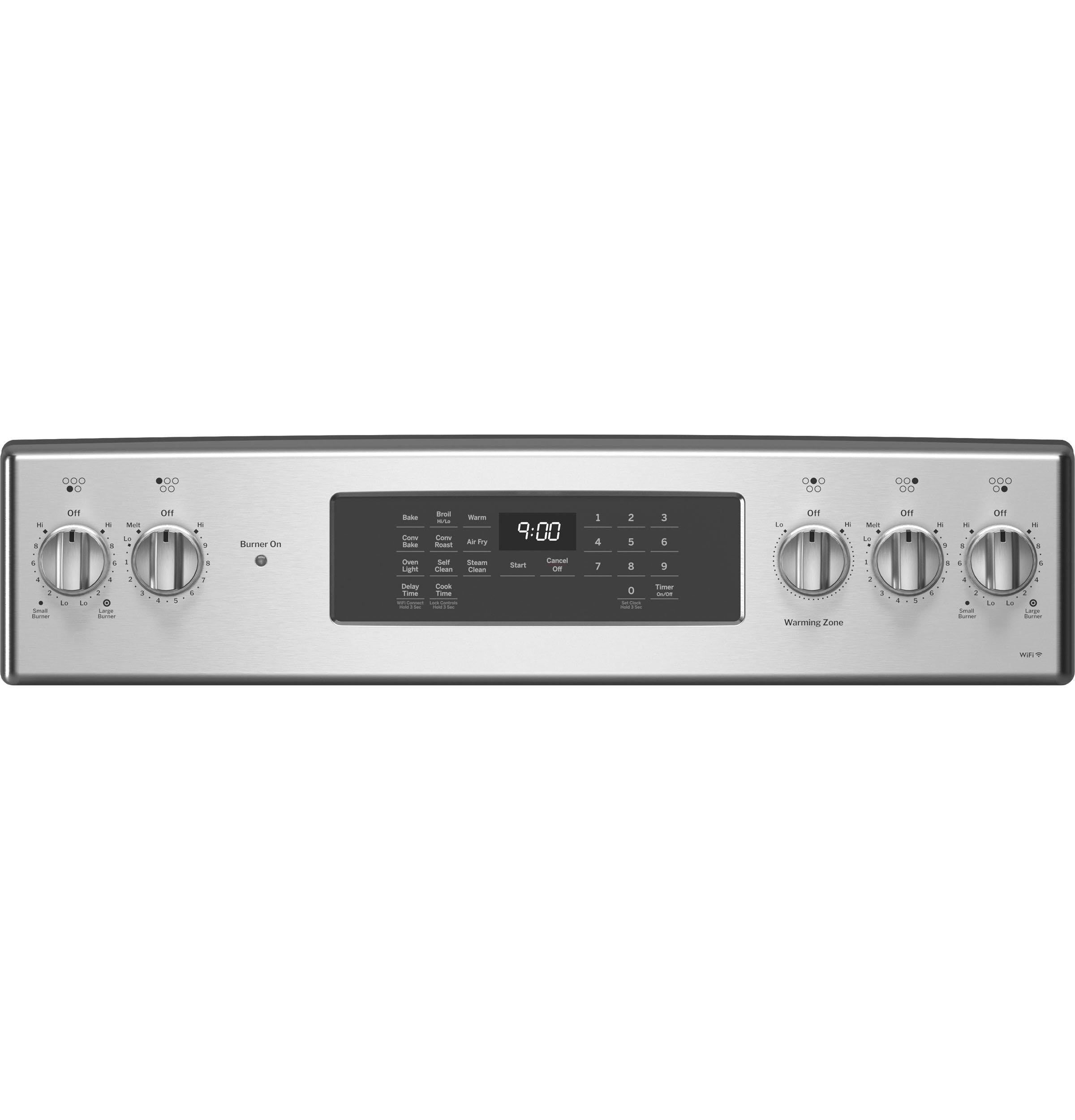 Ge Appliances PB900YVFS Ge Profile™ 30" Smart Free-Standing Electric Convection Fingerprint Resistant Range With No Preheat Air Fry