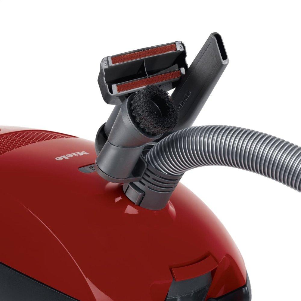 Miele CLASSIC C1 HOME CARE POWERLINE SBCN 0MANGO RED Classic C1 Home Care Powerline - Sbcn0 - Canister Vacuum Cleaners With Electrobrush For Thorough Cleaning Of Heavy-Duty Carpeting.