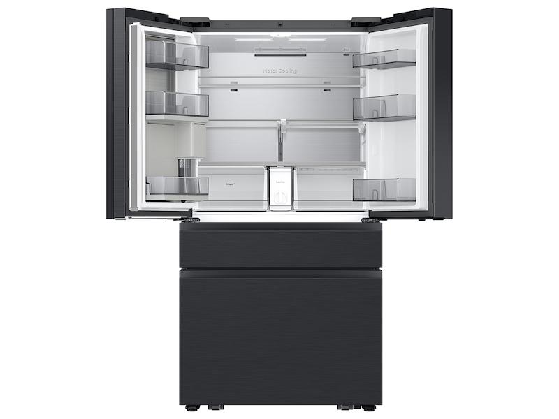 Samsung RF90F29AECE Bespoke 29 Cu. Ft. 4-Door French Door Refrigerator With Ai Family Hub™+ & Ai Vision Inside™ In Charcoal Glass And Black/Charcoal