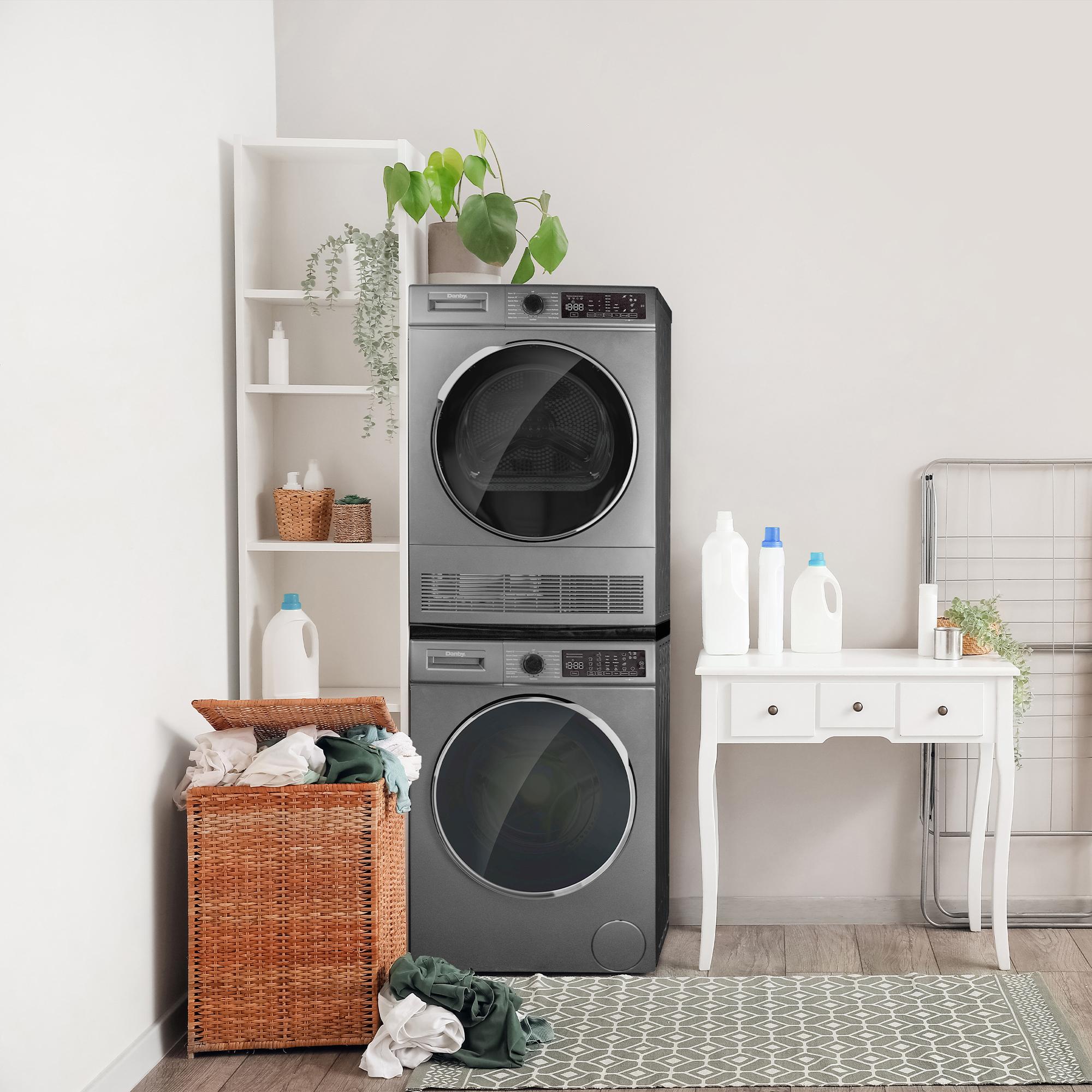 Danby DWM022D1DSDB Danby 2.2 Cu. Ft. 24" Front Load Washing Machine