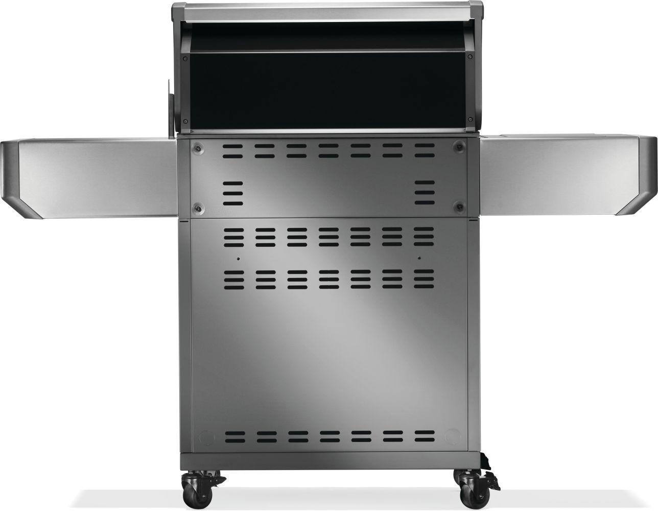 Napoleon Bbq P500VRSIBNSS Prestige 500 Rsib With Infrared Side And Rear Burner , Natural Gas, Stainless Steel
