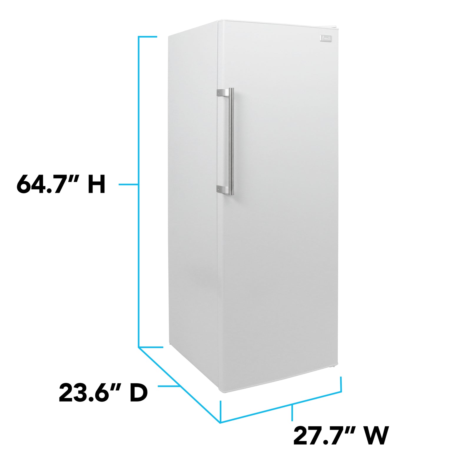 Avanti AV1081VFK0W Avanti 11 Cu Ft Vertical Freezer - White / 10.8 Cu. Ft.