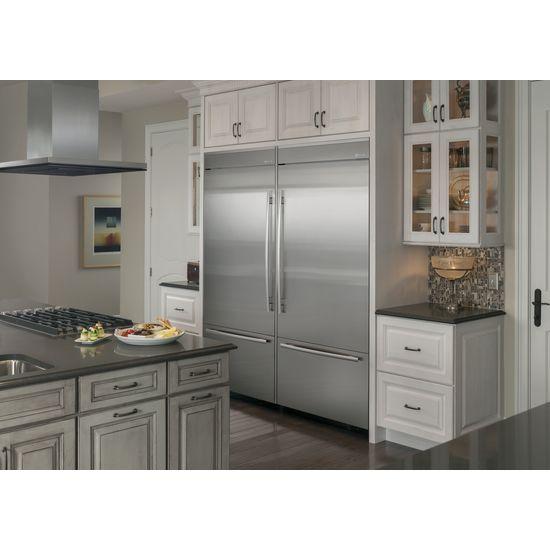 Jennair JPK36BNXWSS Integrated Built-In Bottom-Freezer Refrigerator, 36