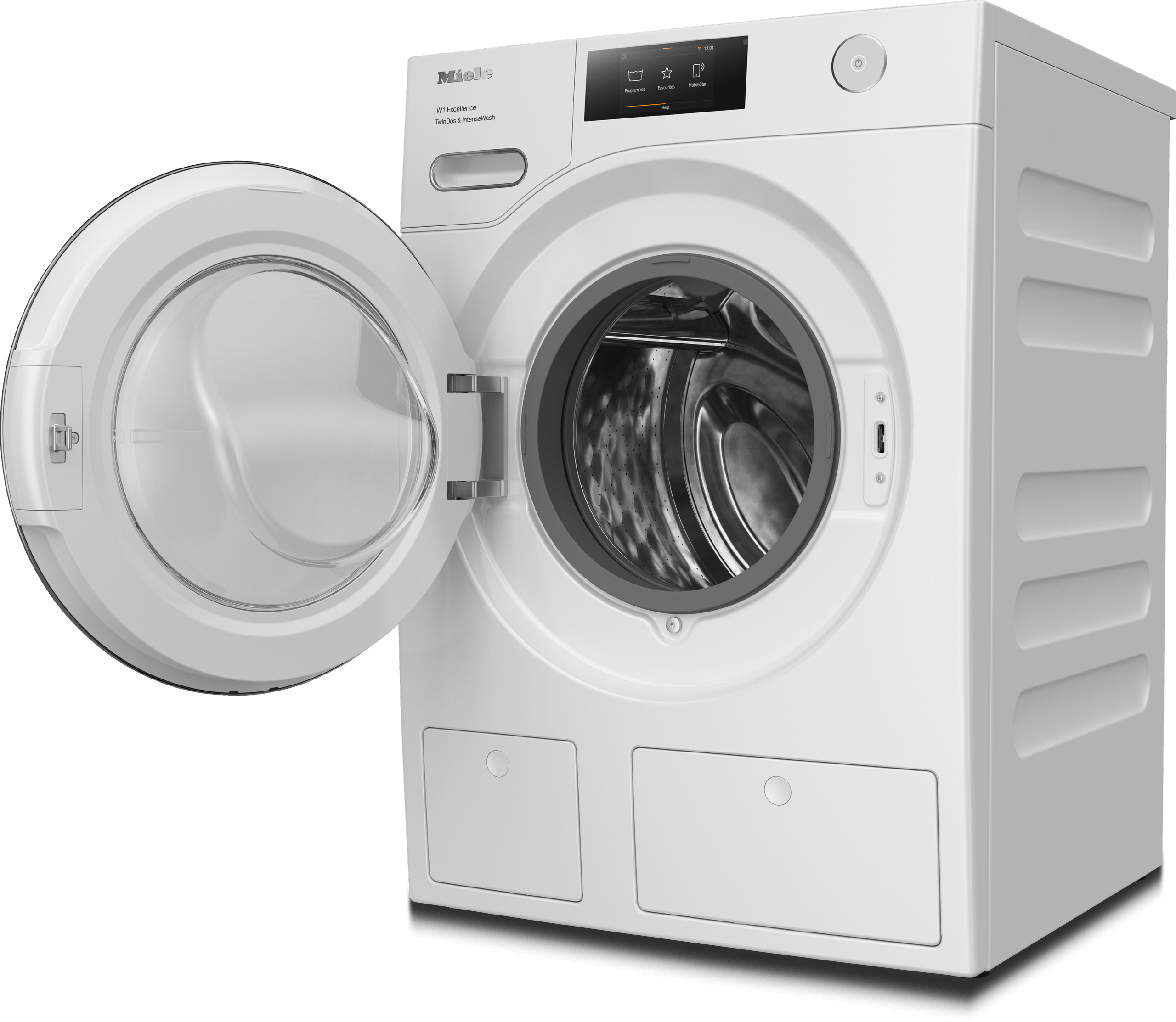 Miele WXR860WCS Wxr860 Wcs Tdos & Intensewash Lotus White - W1 Front-Loading Washing Machine: 8 Kg 1600 Rpm Auto Dosing Intensewash Pre-Ironing Singlewash