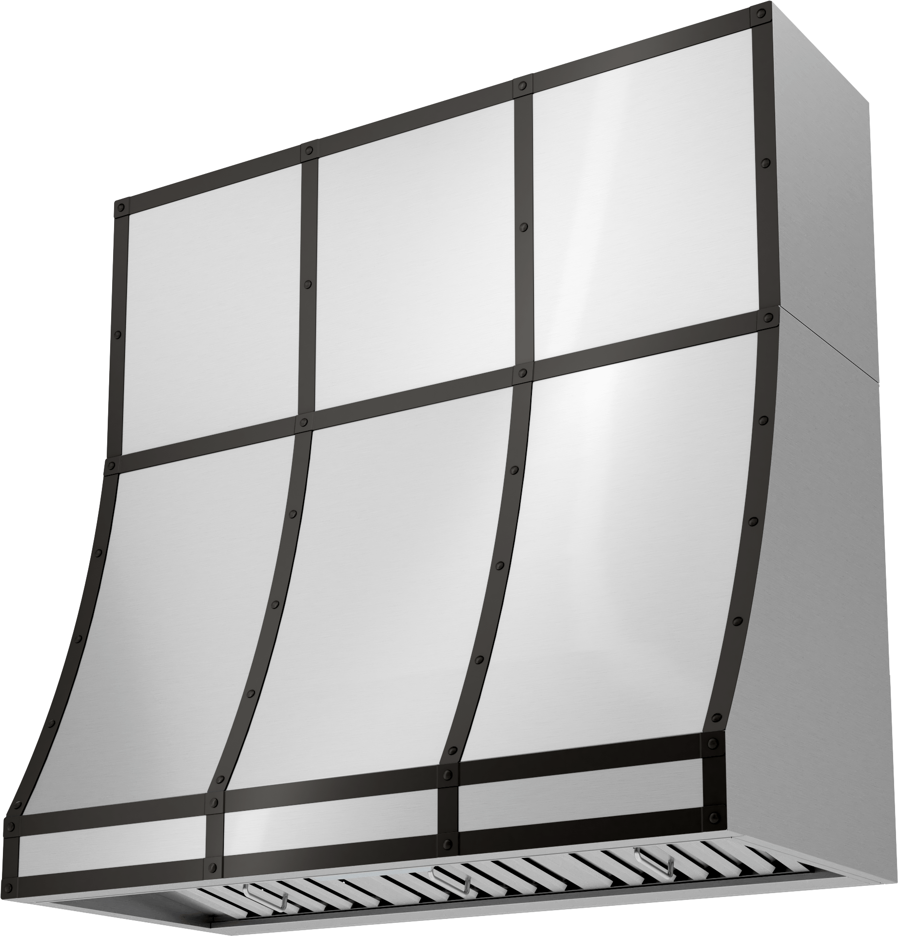 Zephyr BKDC14818AMB Duct Cover Banding Kit, 48In X 18In, Matte Black