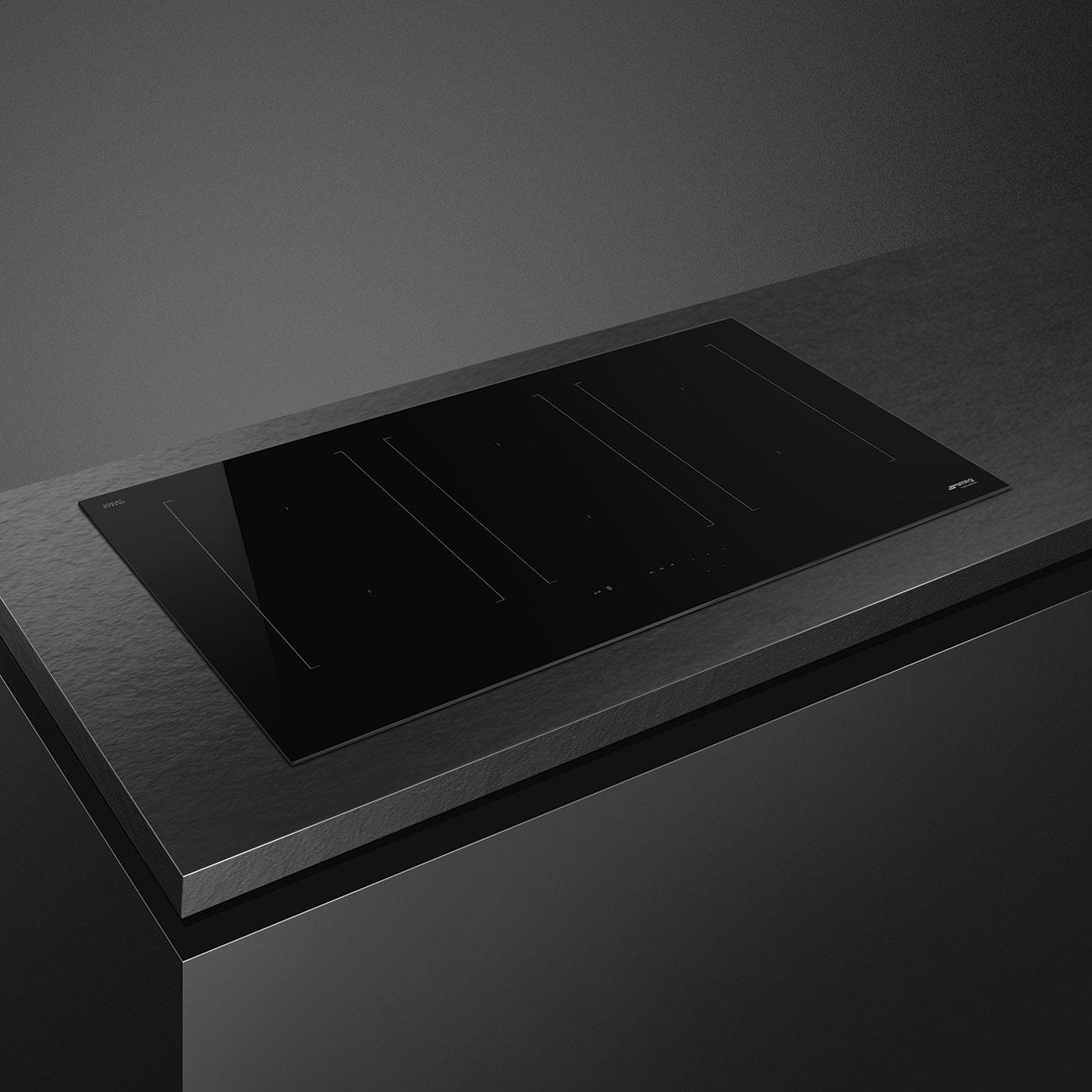 Smeg SIMU336D Cooktop Black Simu336D
