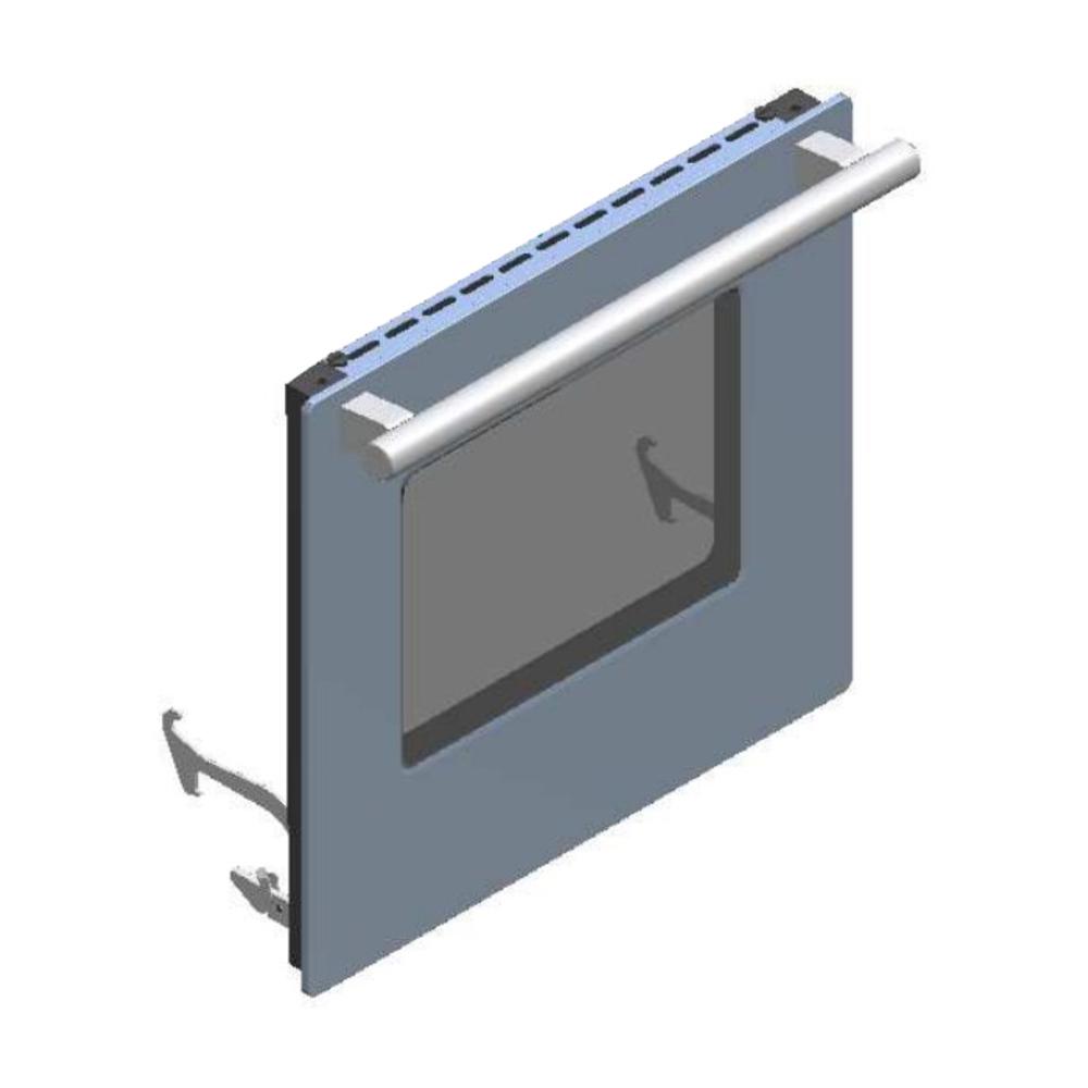 Ilve UG72008 Ilve Parts Ug/720/08 Triple Glass 40 Cm Door / St St