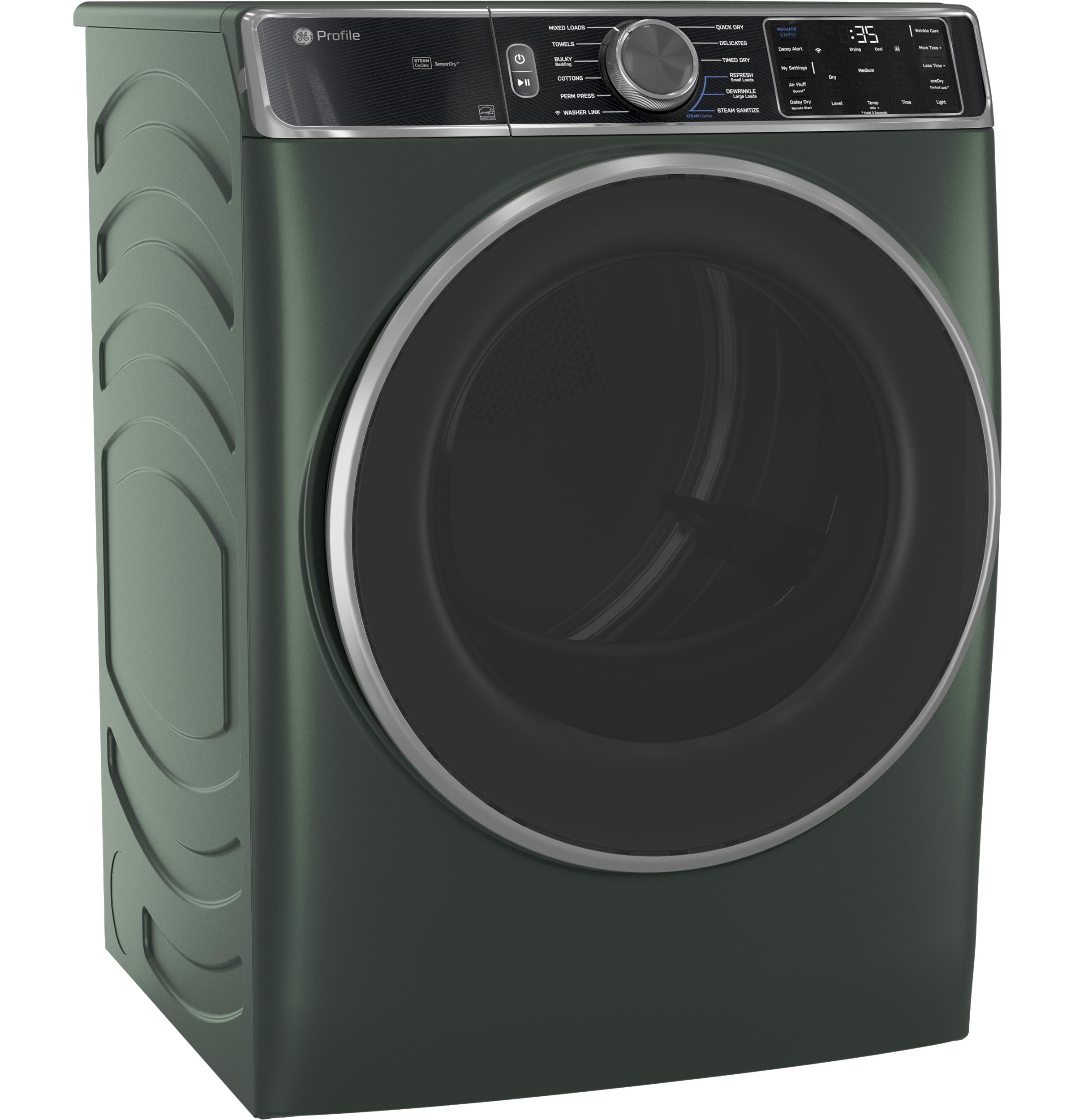 Ge Appliances PFD95GSPWGN Ge Profile™ Energy Star® 7.8 Cu. Ft. Capacity Smart Front Load Gas Dryer With Steam And Sanitize Cycle