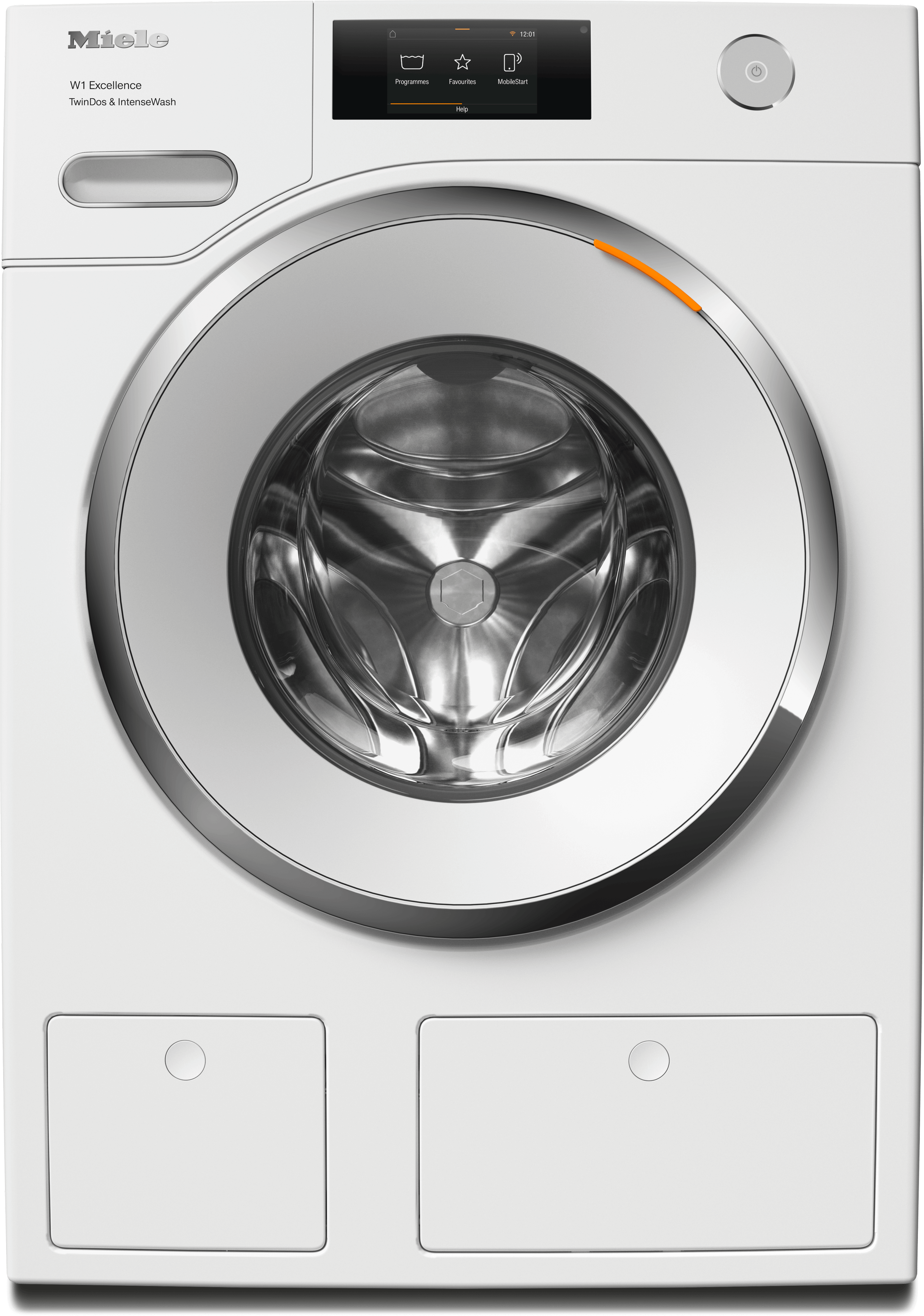 Miele WXR860WCS Wxr860 Wcs Tdos & Intensewash Lotus White - W1 Front-Loading Washing Machine: 8 Kg 1600 Rpm Auto Dosing Intensewash Pre-Ironing Singlewash