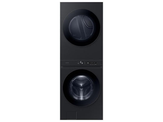 Samsung WH46DBH500GV Bespoke 4.6 Cu. Ft. Ai Laundry Hub™ Large Capacity Single Unit Washer With Flex Auto Dispense System And 7.6 Cu. Ft. Gas Dryer In Brushed Black