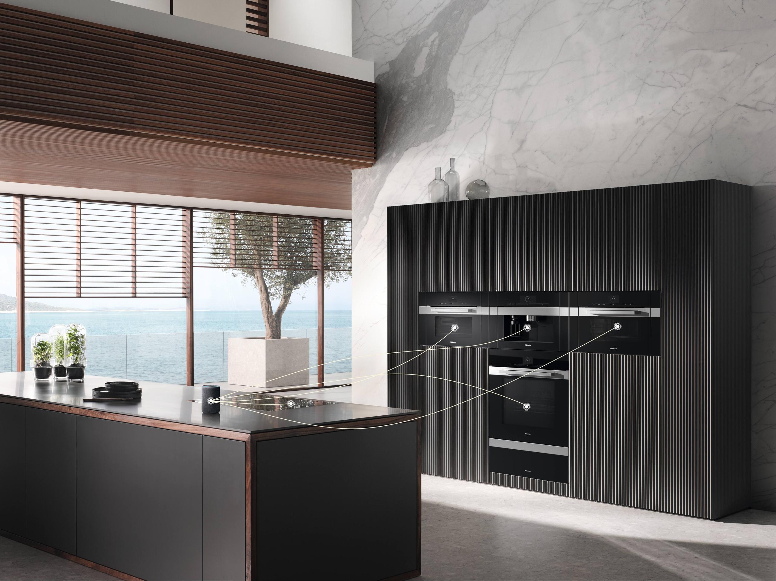 Miele H7680BPCTS H 7680 Bp - 30 Inch Convection Oven In A Perfectly Combinable Design With Food Probe And Automatic Programs.