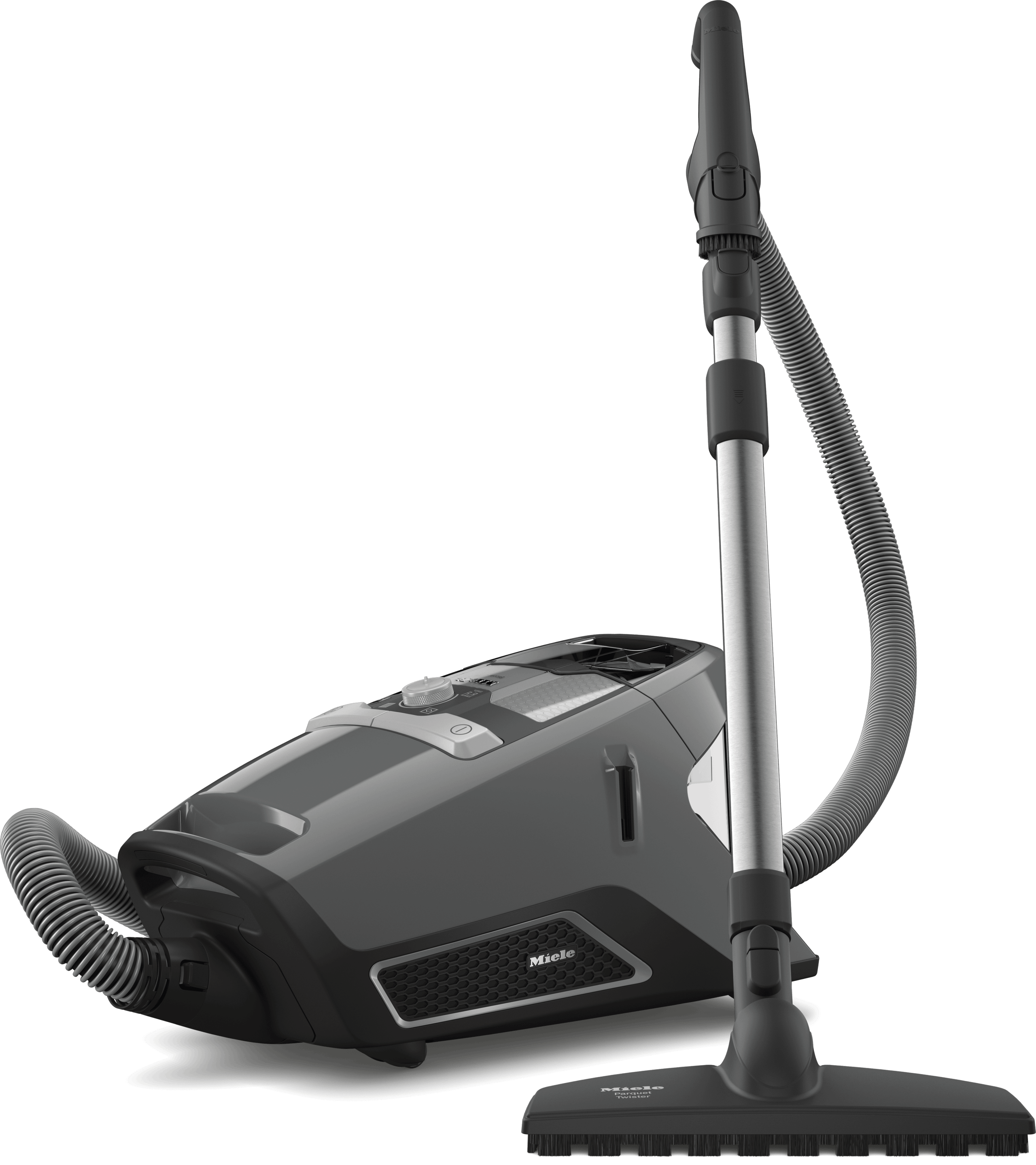 Miele BLIZZARD CX1 PURE SUCTION POWERLINE SKRE0 GRAPHITE GREY Blizzard Cx1 Puresuction Powerline - Skre0 - Bagless Canister Vacuum Cleaners With High Suction Power And Telescopic Tube For Thorough, Convenient Vacuuming.