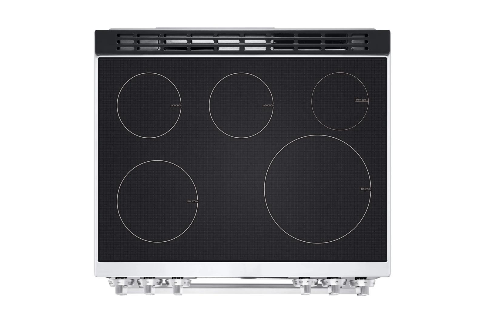 Lg LSIL6336XE 6.3 Cu. Ft. Smart Induction Slide-In Range With Instaview®, Probake Convection®, Air Fry, And Air Sous Vide