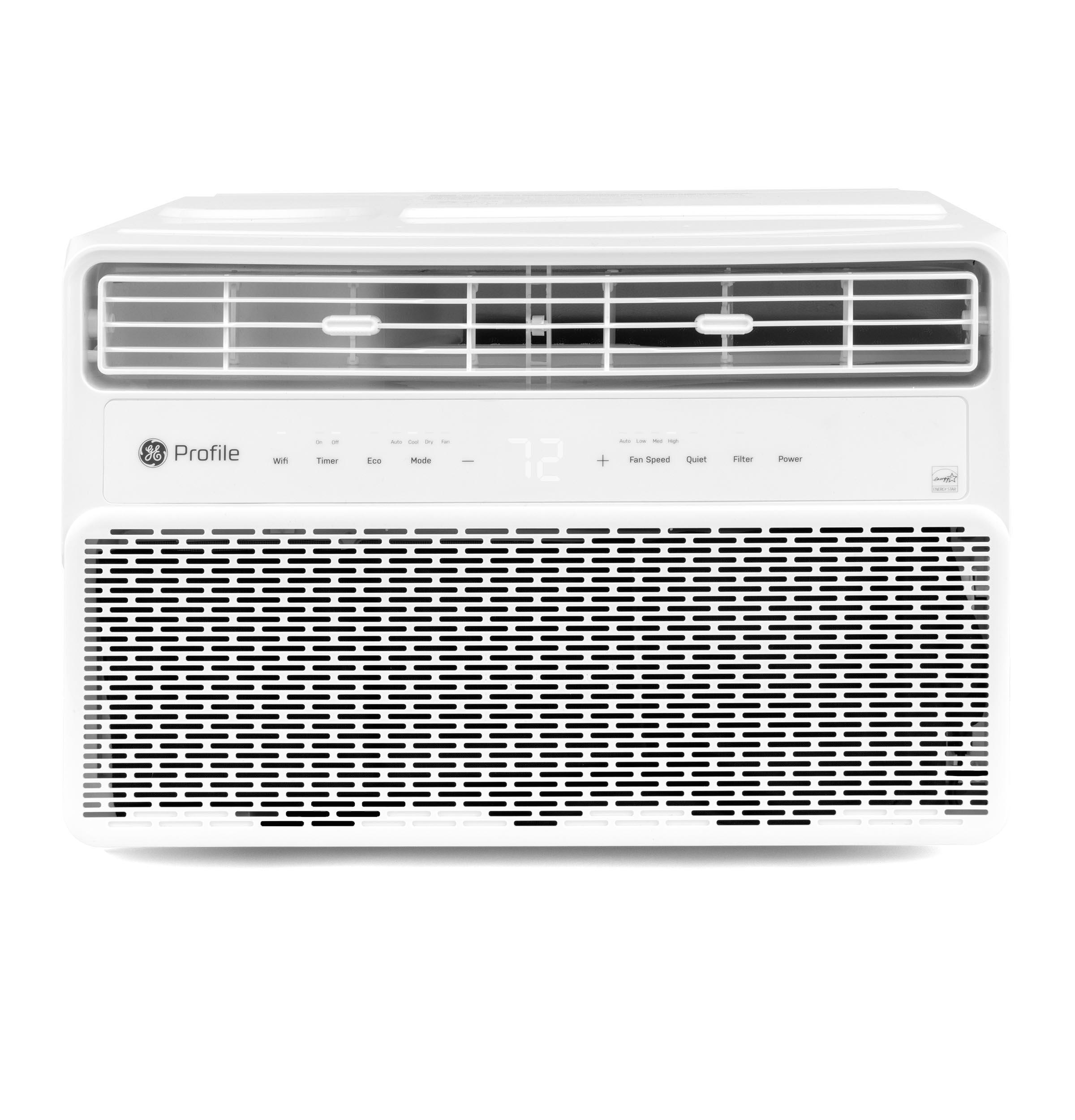 Ge Appliances PWDV14WWF Ge Profile™ Energy Star® 14,000 Btu Inverter Smart Ultra Quiet Window Air Conditioner For Large Rooms Up To 700 Sq. Ft.