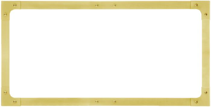 Ilve KCN90G Noblesse Brass Frame For 36" Oven Door
