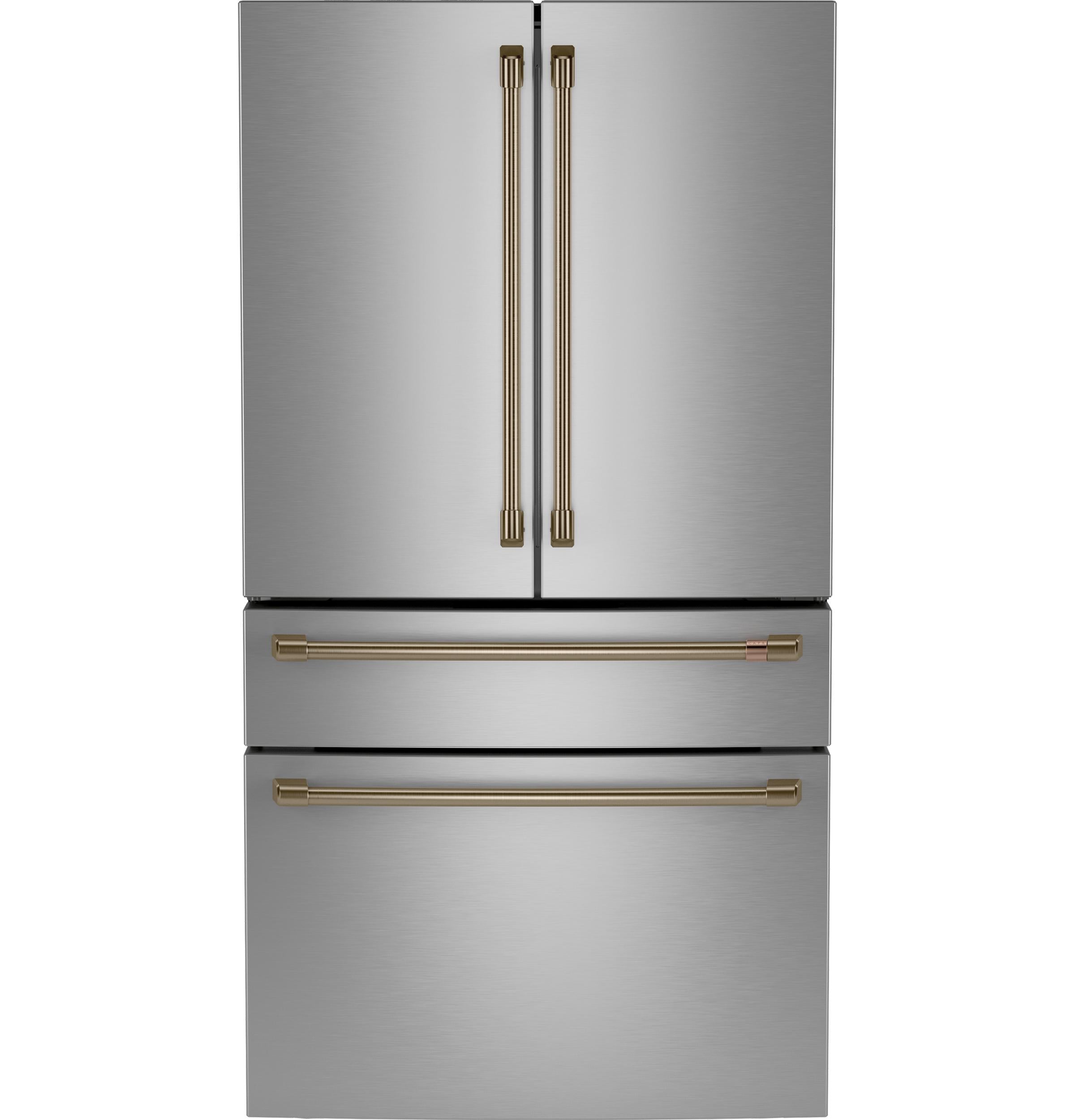 Cafe CJE23DP2WS1 Café™ Energy Star® 23.2 Cu. Ft. Smart Counter-Depth 4-Door French-Door Refrigerator With Dual-Dispense Autofill Pitcher