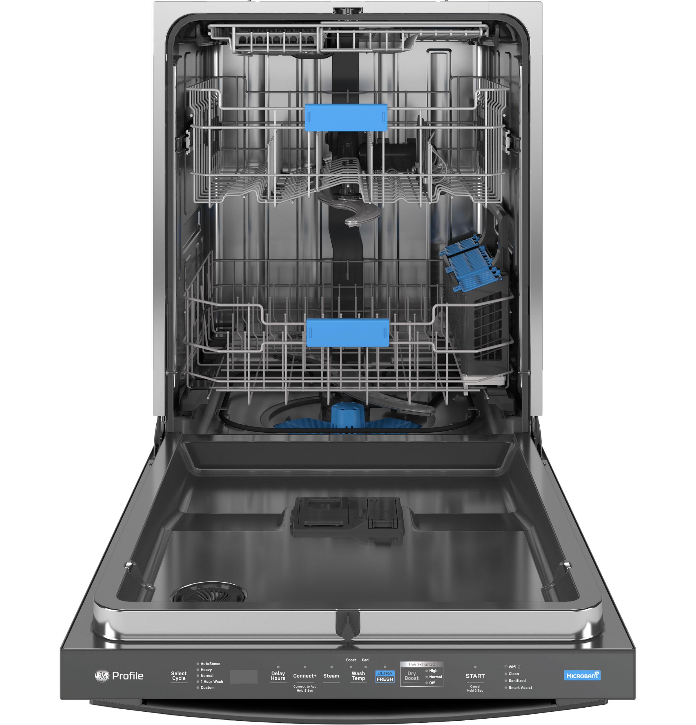 Ge Appliances PDT795SBVTS Ge Profile™ Energy Star Smart Ultrafresh System Dishwasher With Microban™ Antimicrobial Technology With Deep Clean Washing 3Rd Rack, 39 Dba