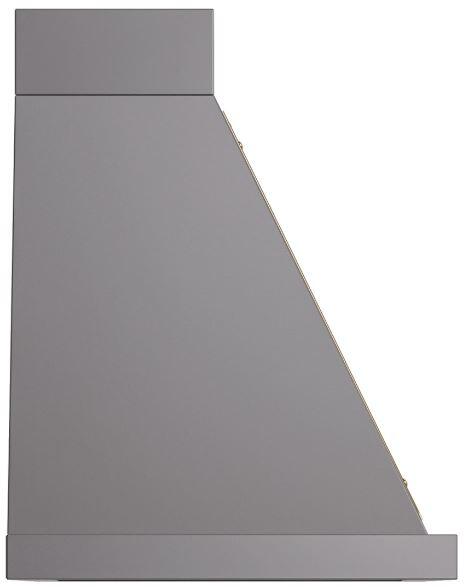 Ilve UANB30MGP Nostalgie 30 Inch Matte Graphite Wall Mount Range Hood