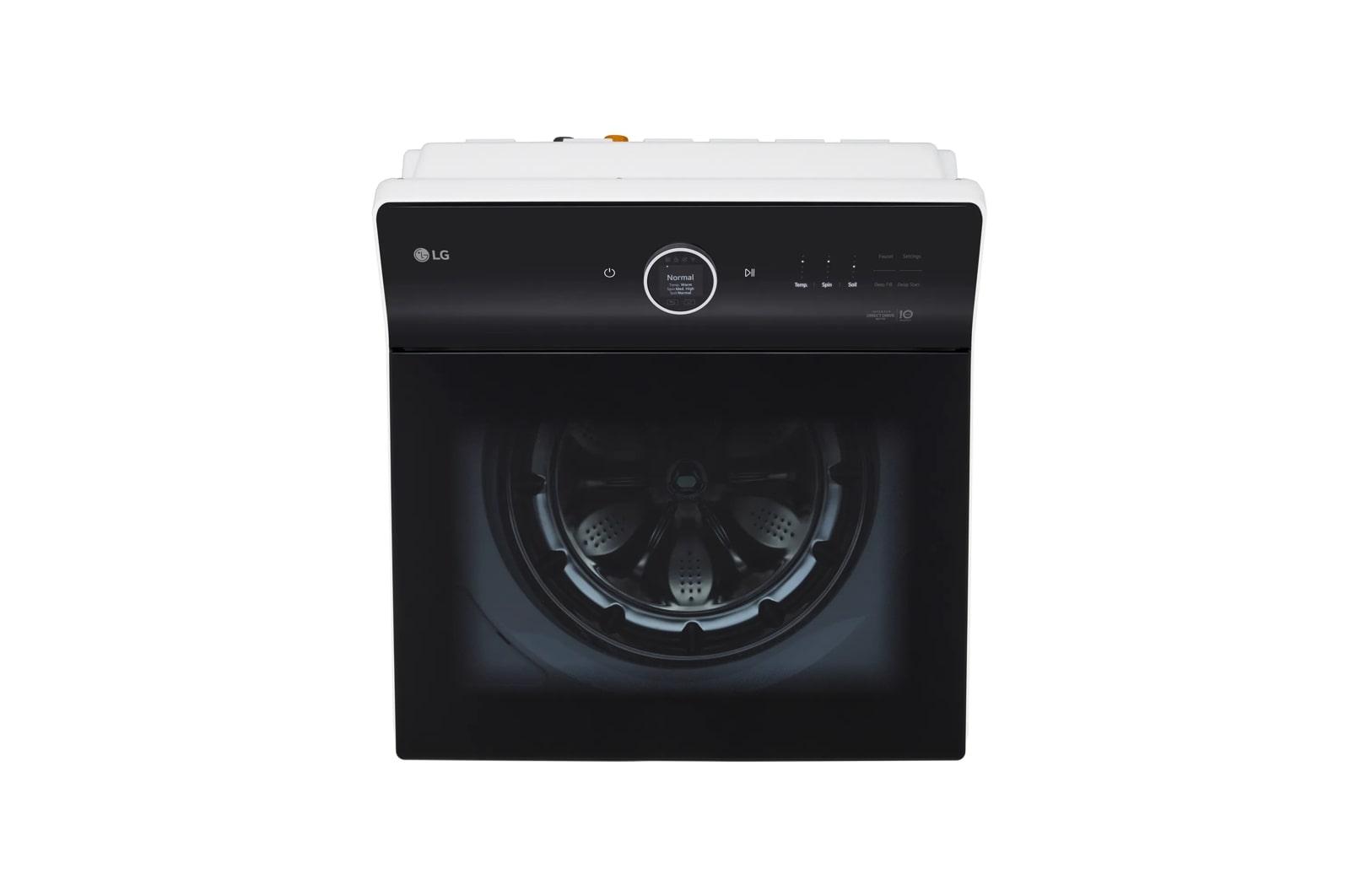 Lg WT8600CW 5.5 Cu.Ft. Mega Capacity Top Load Washer With Turbowash™ Washer With Steam, Ezdipense, Wi-Fi Connectivity, White