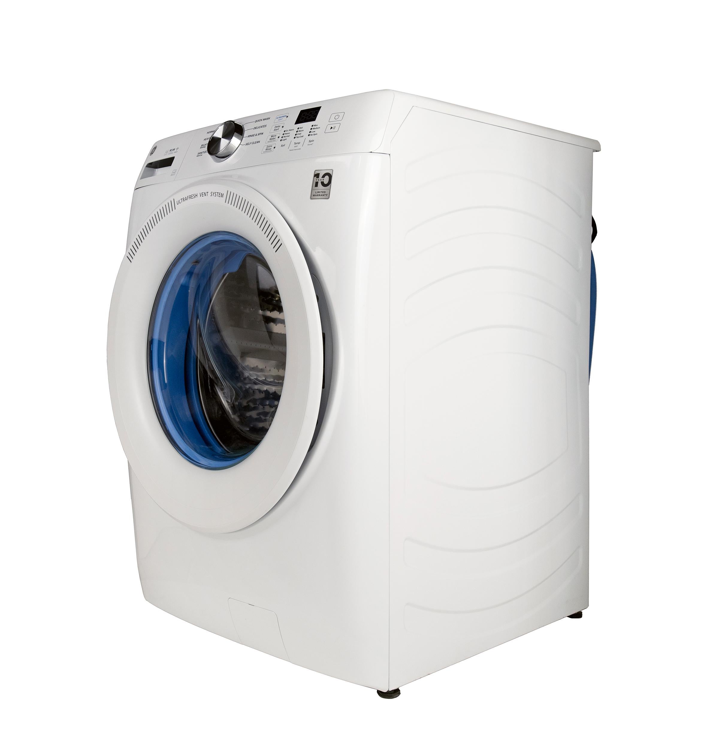 Ge Appliances GFW350SSYWW Ge® Energy Star® 4.6 Cu. Ft. Capacity Smart Front Load Washer With Ultrafresh Vent System With Odorblock™