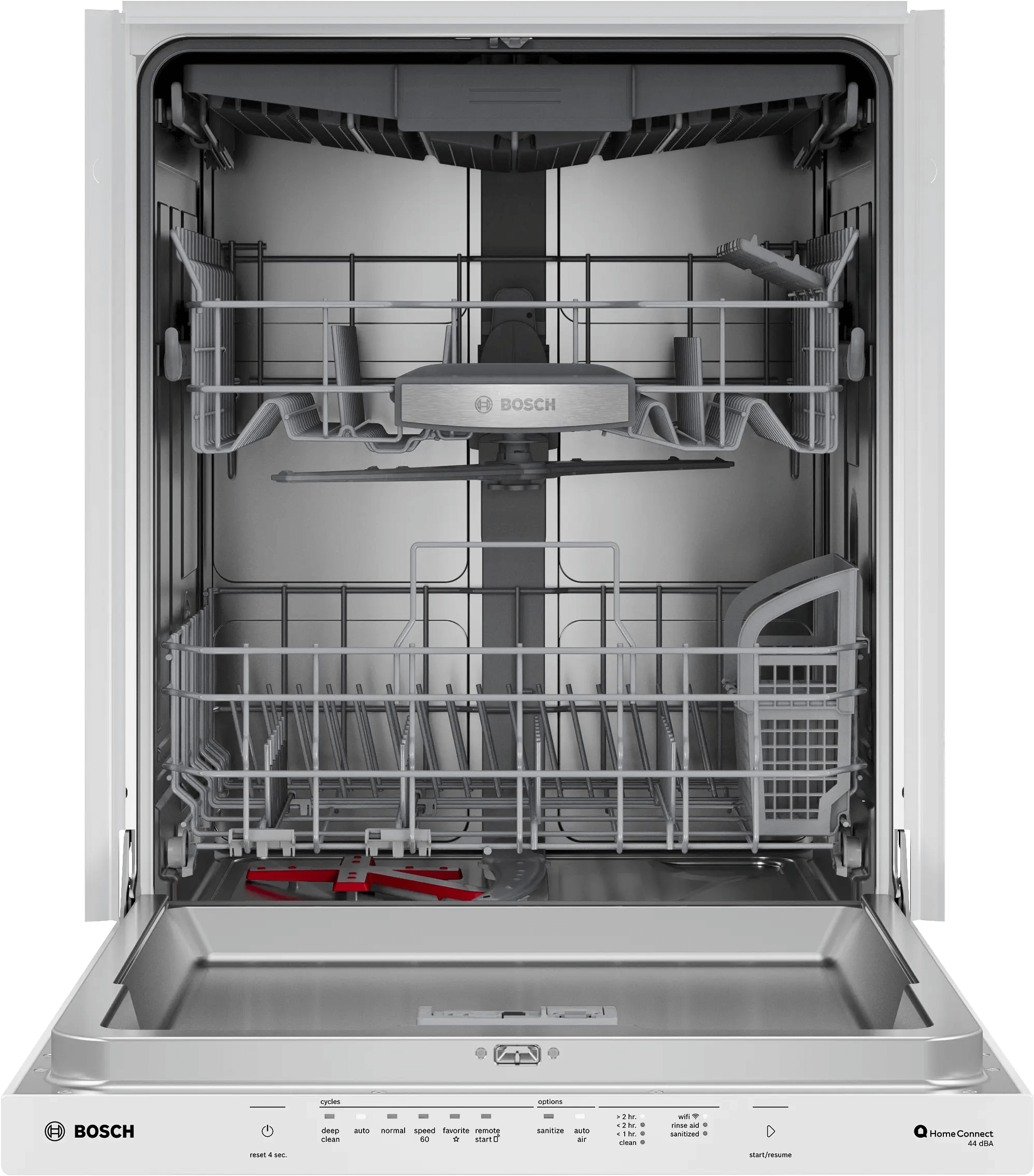 Bosch SHP65DM2N 500 Series, Built-Under Dishwasher, 24'', White