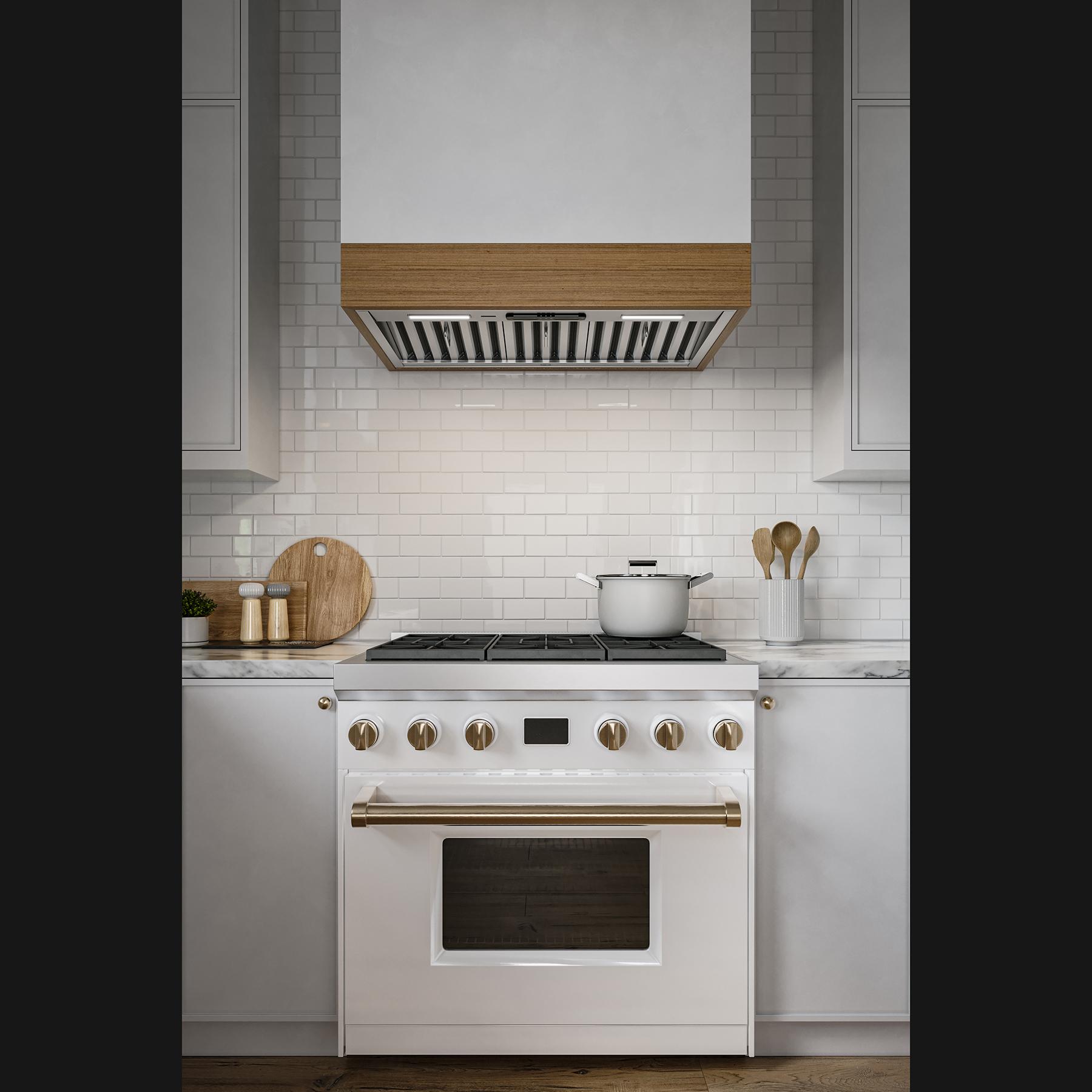 Best Range Hoods HBN33096SS 30-Inch Built-In Range Hood, 650 Max Blower Cfm, 20-1/4" Depth, Stainless Steel (Hbn3 Series)