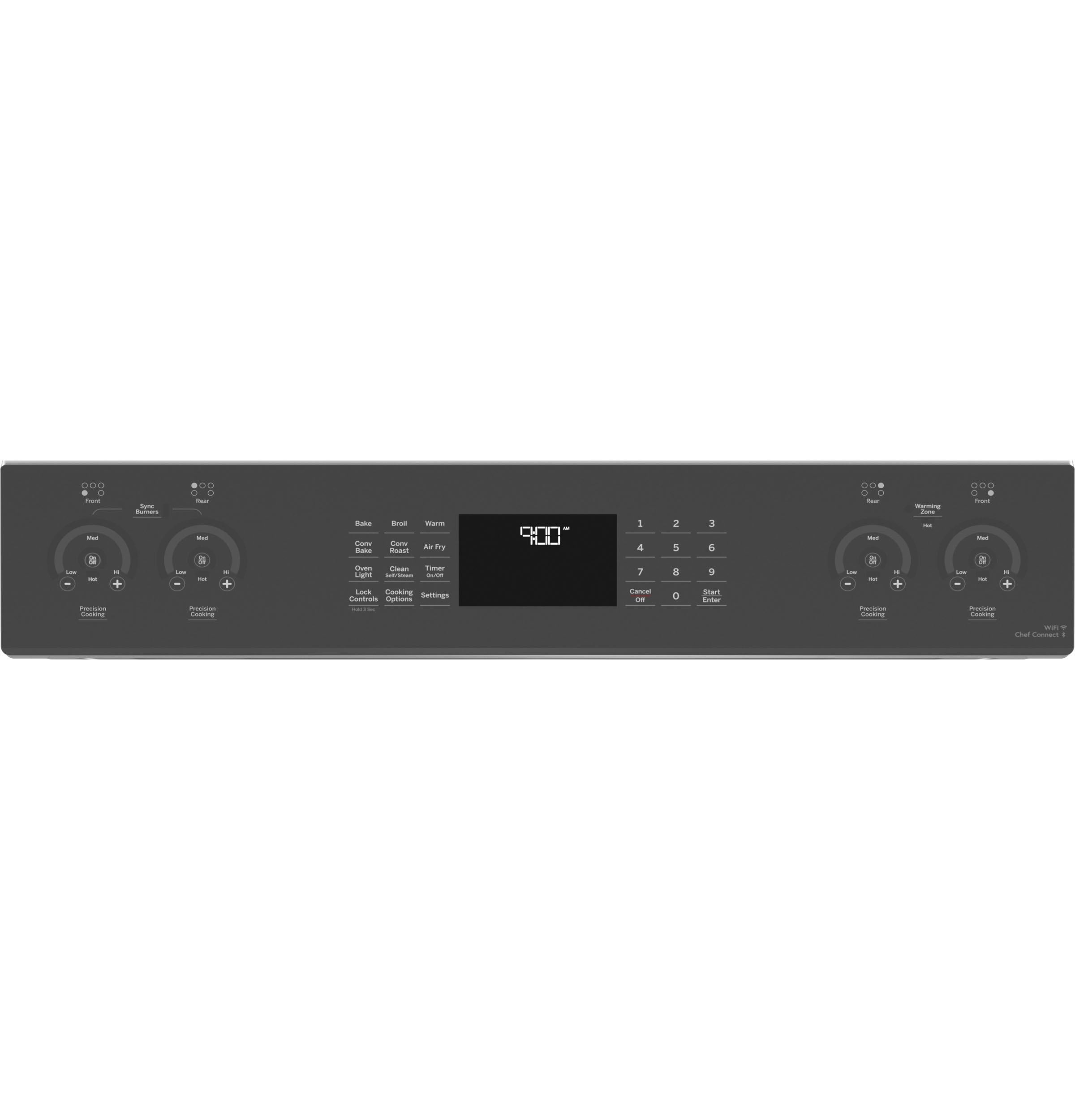 Ge Appliances PHS93EYPFS Ge Profile™ Energy Star 30" Smart Slide-In Fingerprint Resistant Front-Control Induction And Convection Range With No Preheat Air Fry