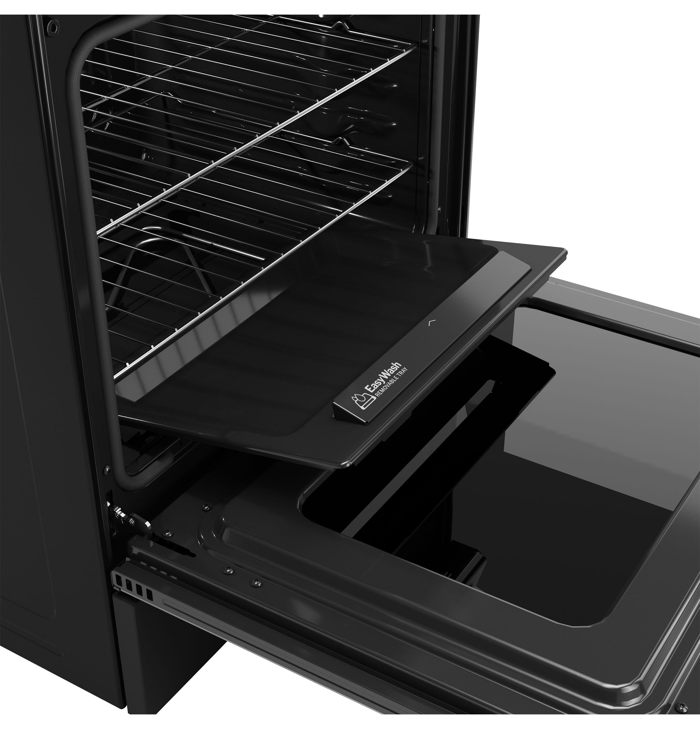 Ge Appliances GRS600AVDS Ge® 30" Slide-In Electric Convection Range With No Preheat Air Fry And Easywash™ Oven Tray