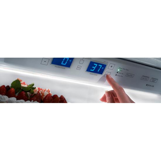 Jennair JS42NXFXDW Integrated Built-In Side-By-Side Refrigerator, 42