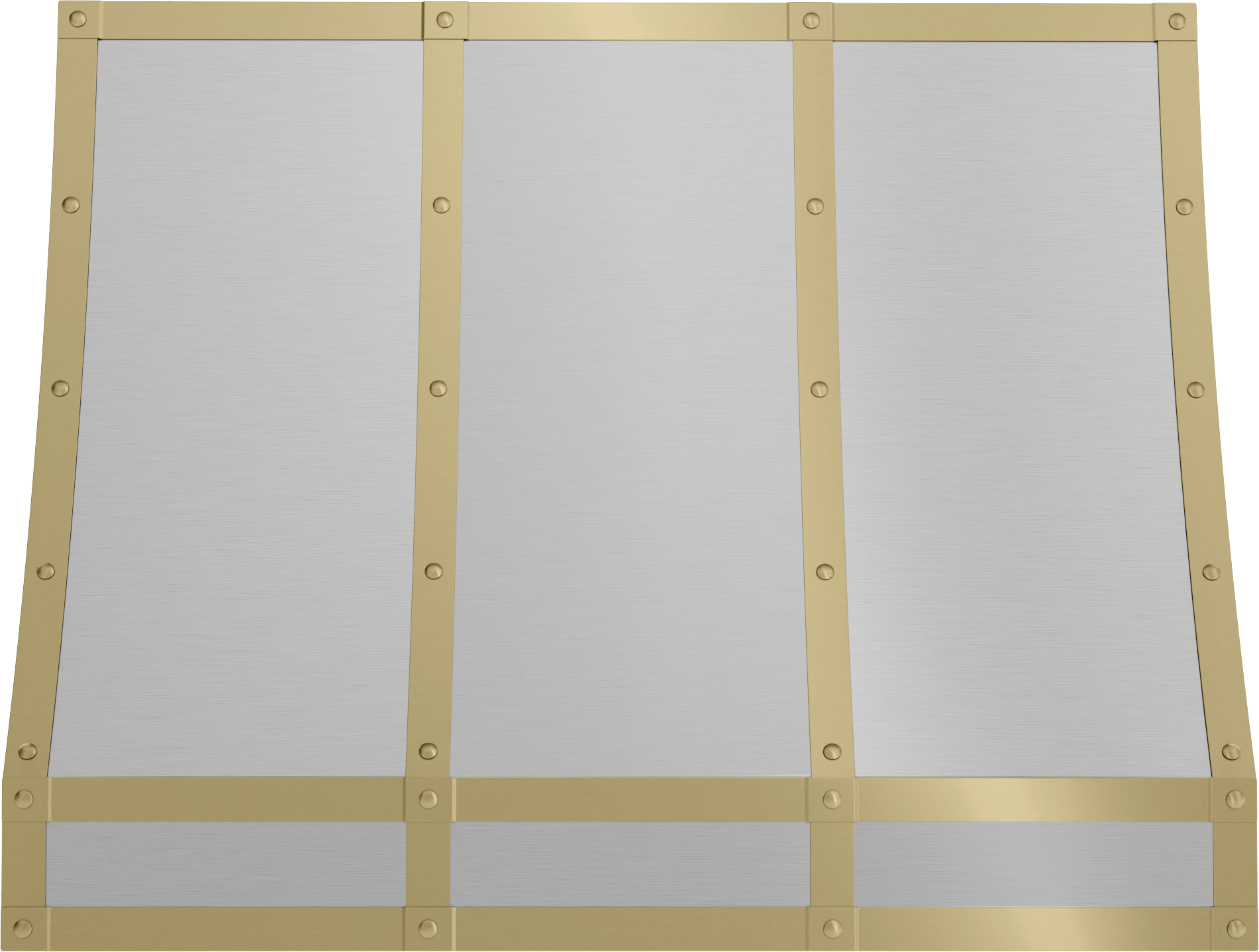 Zephyr BKFT36ASG Forte Hood Banding Kit, 36In, Satin Gold