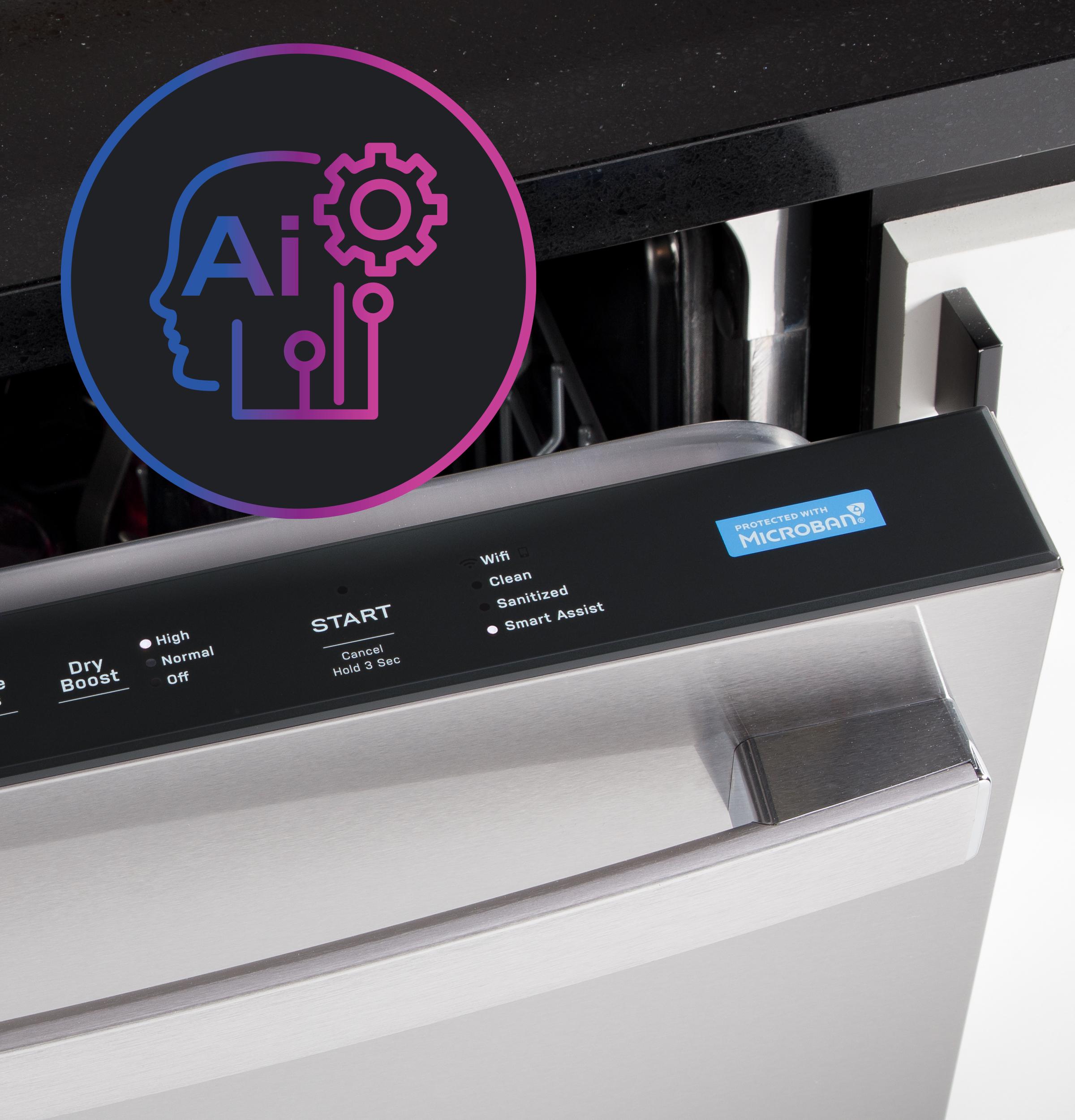 Ge Appliances PDT795SBVTS Ge Profile™ Energy Star Smart Ultrafresh System Dishwasher With Microban™ Antimicrobial Technology With Deep Clean Washing 3Rd Rack, 39 Dba