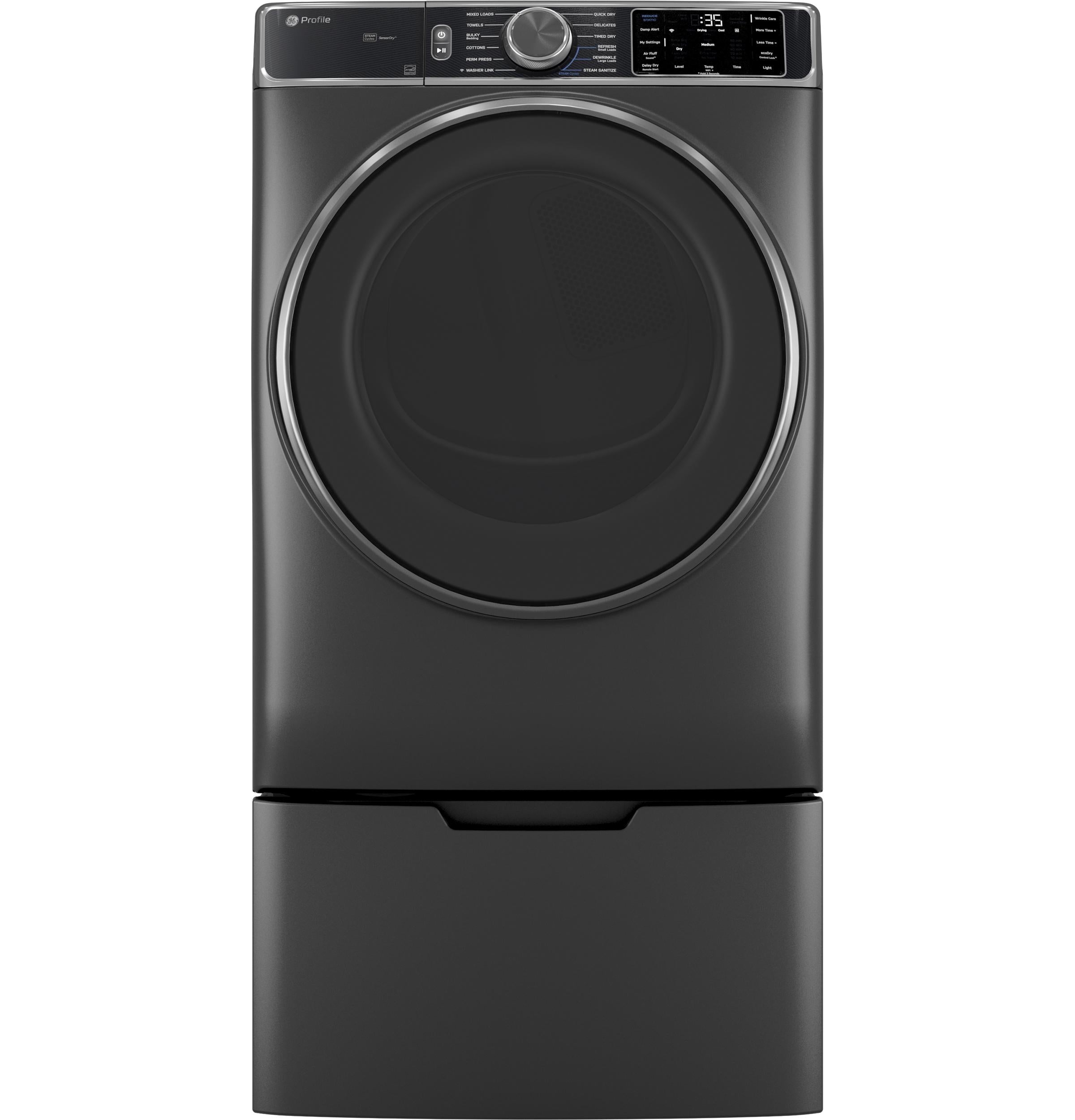 Ge Appliances PFD95GSPWDS Ge Profile™ Energy Star® 7.8 Cu. Ft. Capacity Smart Front Load Gas Dryer With Steam And Sanitize Cycle