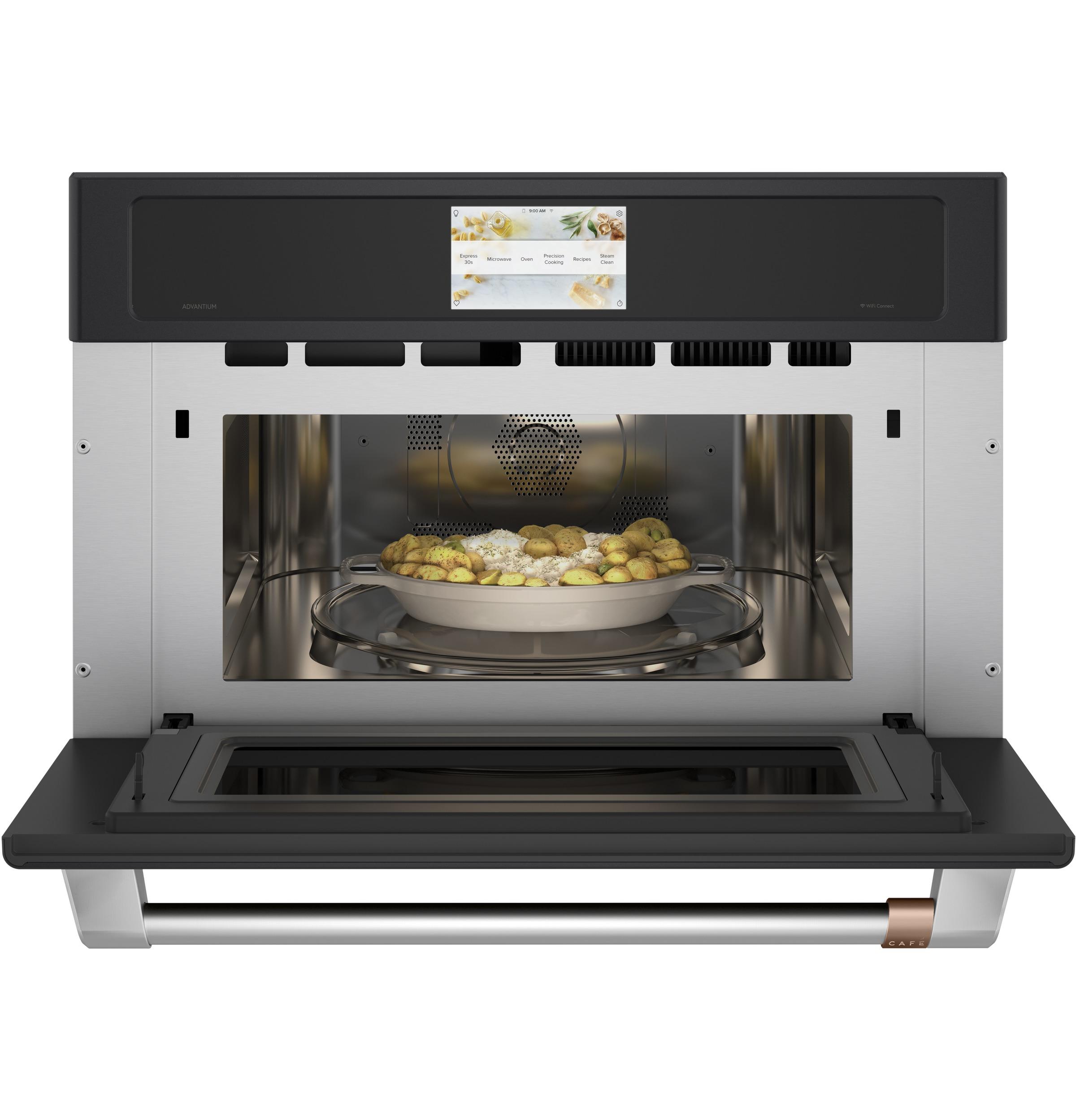 Cafe CSB913P3VD1 Café™ 30" Smart Five In One Oven With 120V Advantium® Technology