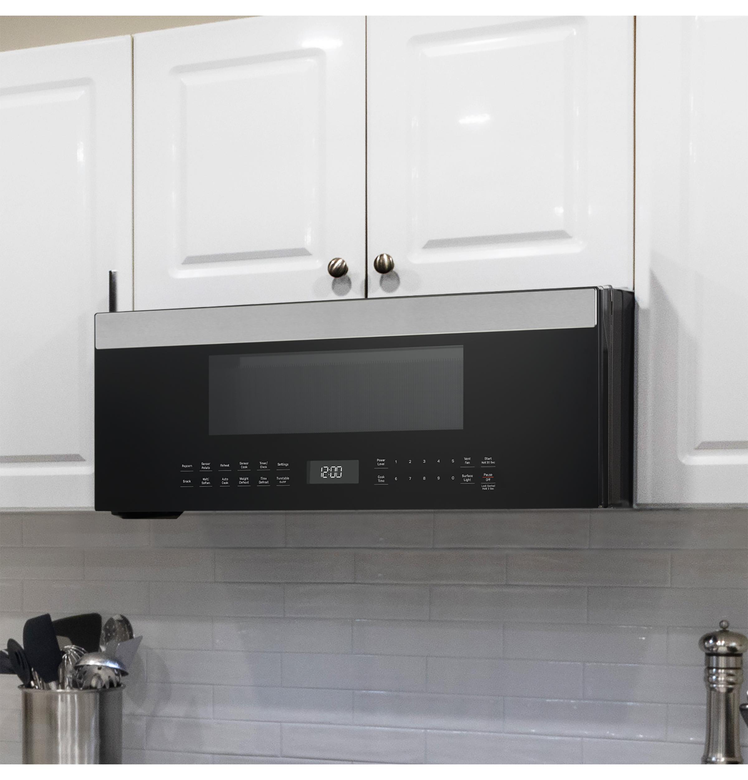 Haier UVM9125STSS 1.2 Cu. Ft. Over-The-Range Low Profile Sensor Microwave Oven