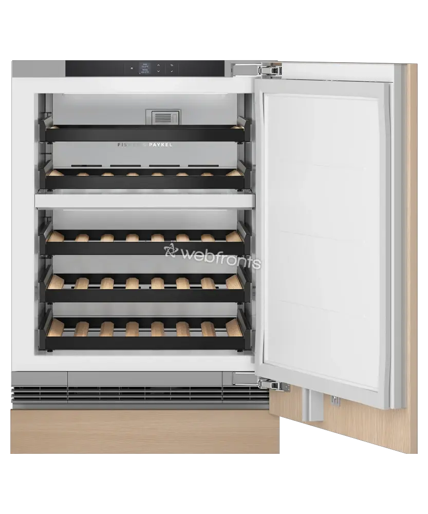 Fisher & Paykel RS2435V2R1 Integrated Wine Cabinet, 24", 35 Bottles