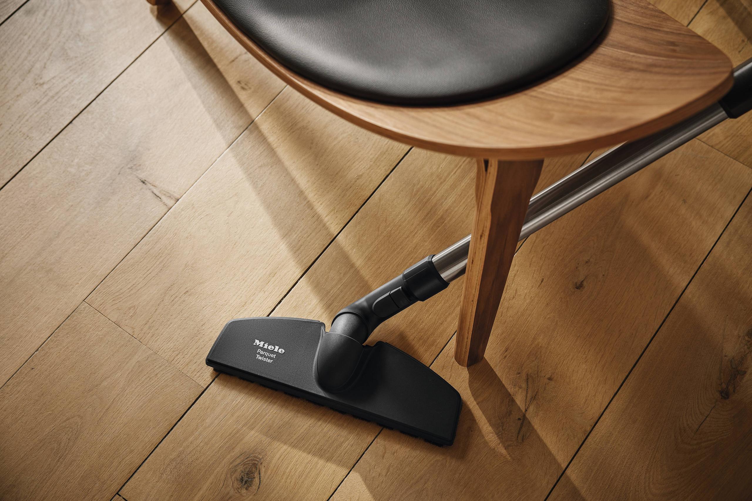 Miele SBB3003PQTWISTER Swivelneck Parquet Floorhead - For Gentle And Effortless Cleaning Of Sensitive Hard Floors.