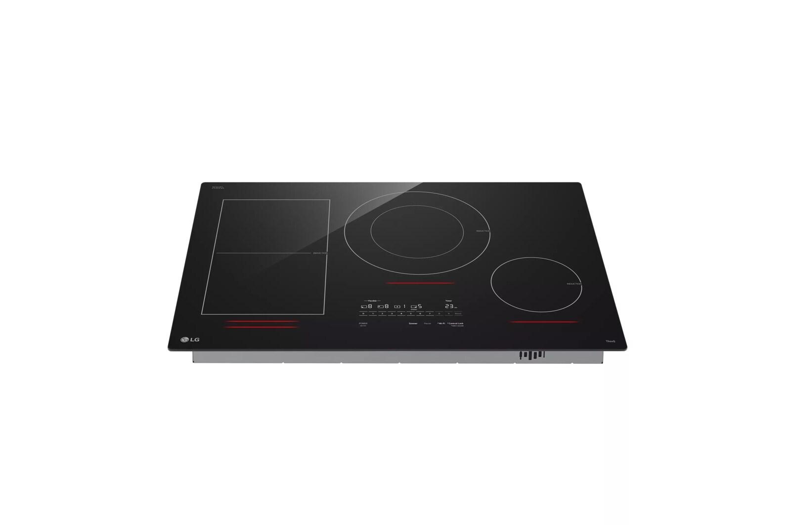 Lg CBIH3017BE 30" Smart Induction Cooktop With Ultraheat™ 5.0Kw Element