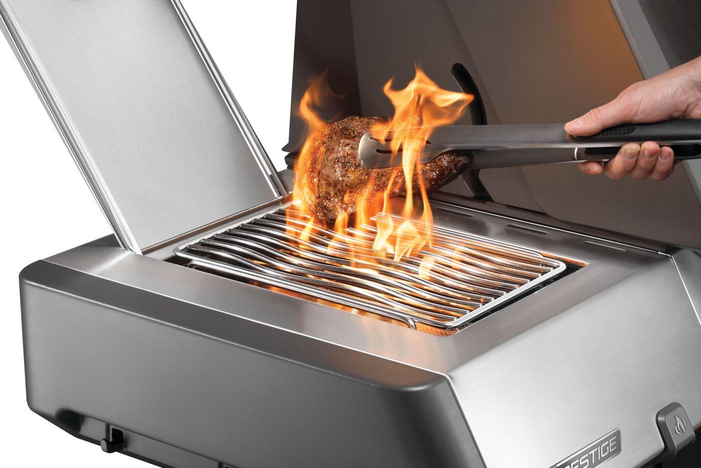Napoleon Bbq P665VRSIBPSS Prestige 665 Rsib With Infrared Side And Rear Burner , Propane, Stainless Steel