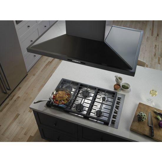 Jennair JXI8036WS Euro-Style Island-Mount Canopy Hood, 36