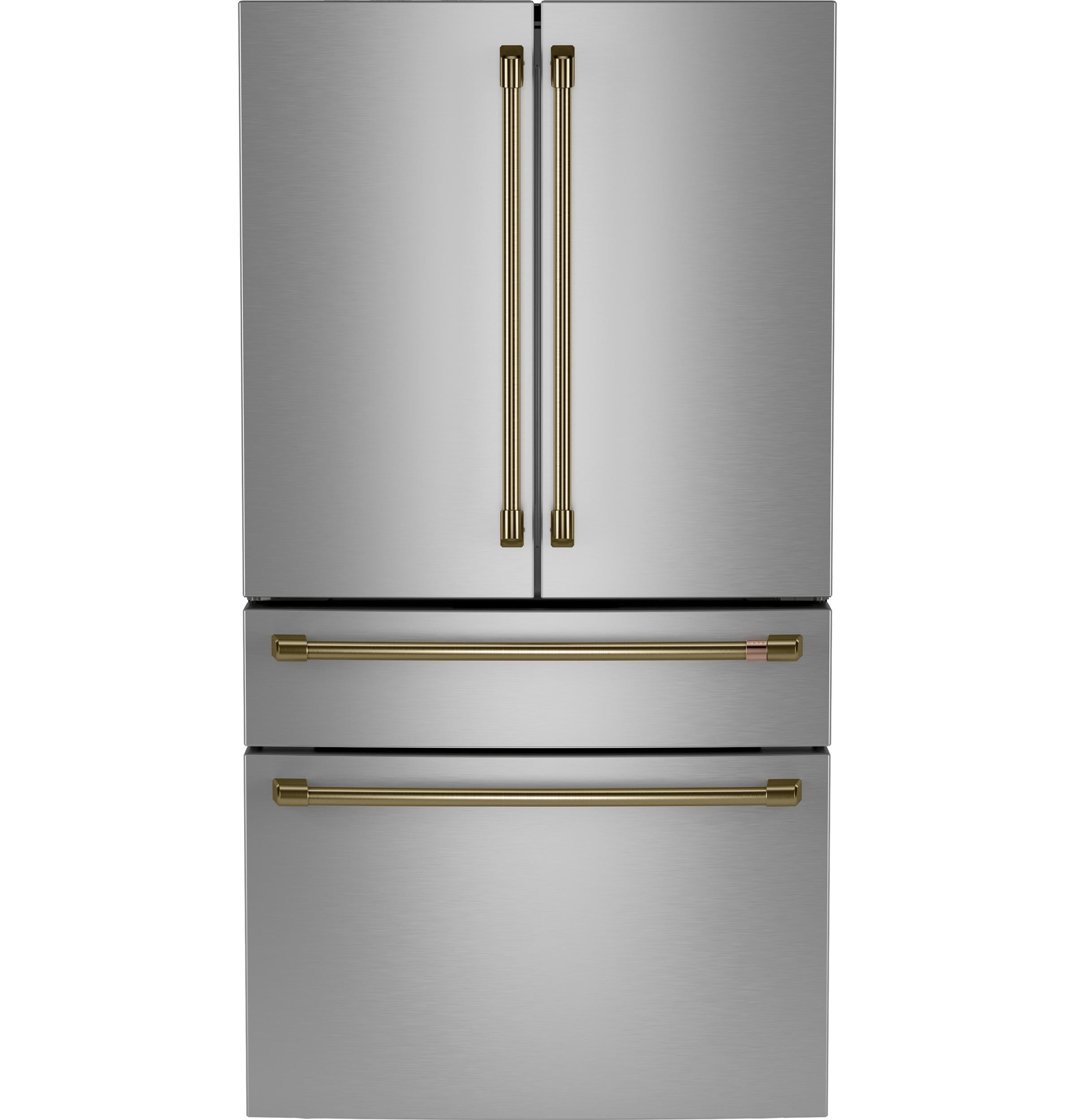 Cafe CJE23DP2WS1 Café™ Energy Star® 23.2 Cu. Ft. Smart Counter-Depth 4-Door French-Door Refrigerator With Dual-Dispense Autofill Pitcher